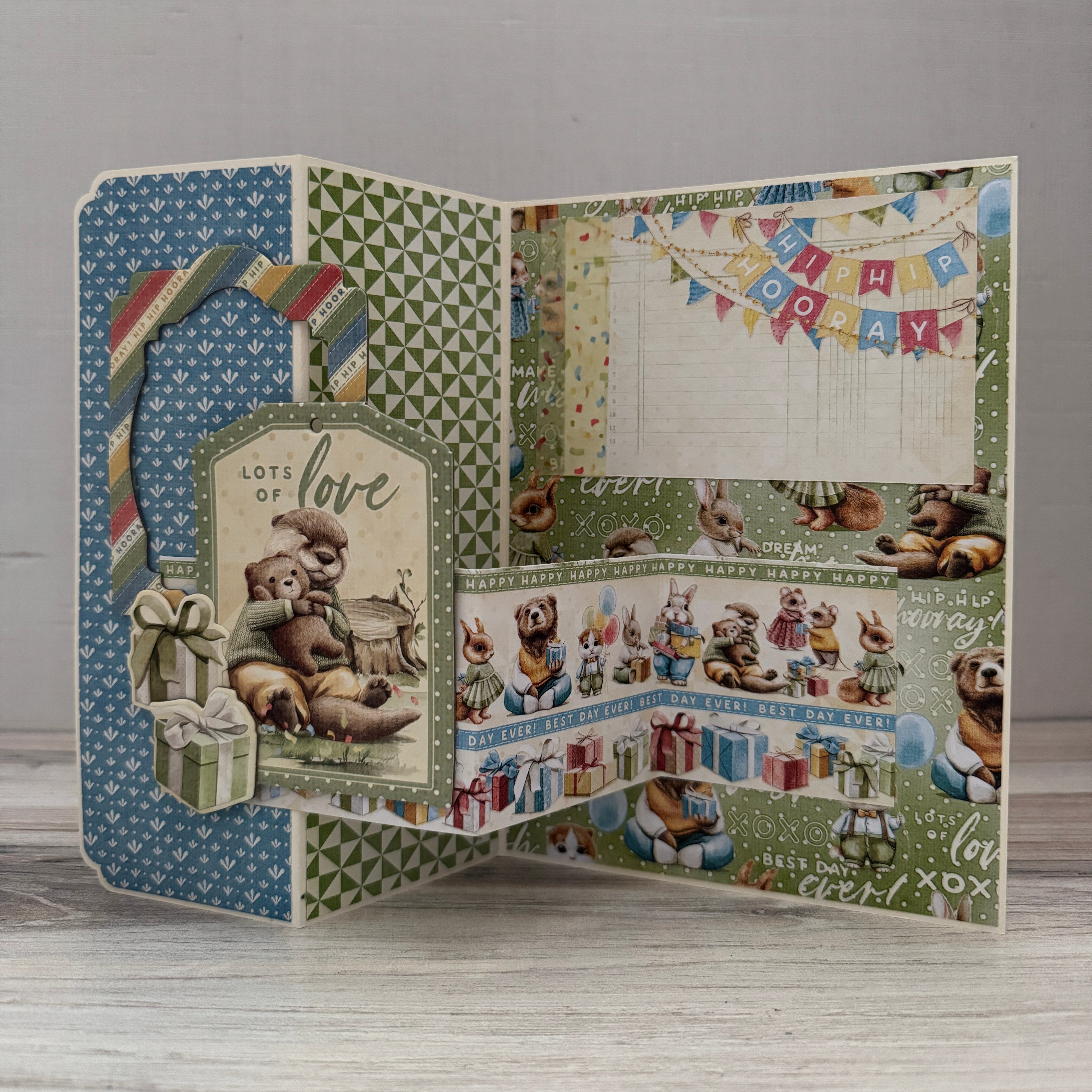 Graphic 45 Card Class Series Vol 3 2025 - Hip Hip Hooray – Z-Fold Card Set