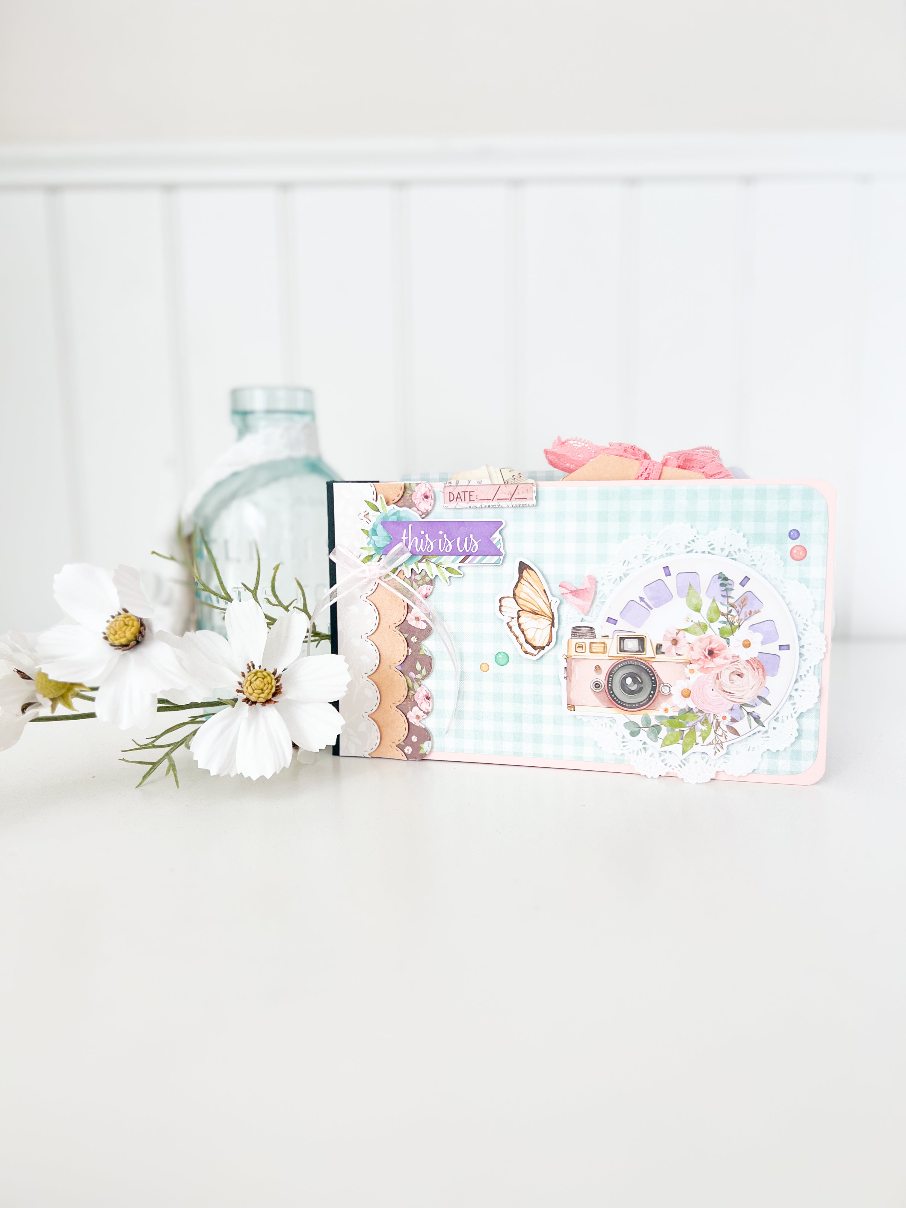 Simple Vintage Flower Shoppe 4x6 Flipbook Kit