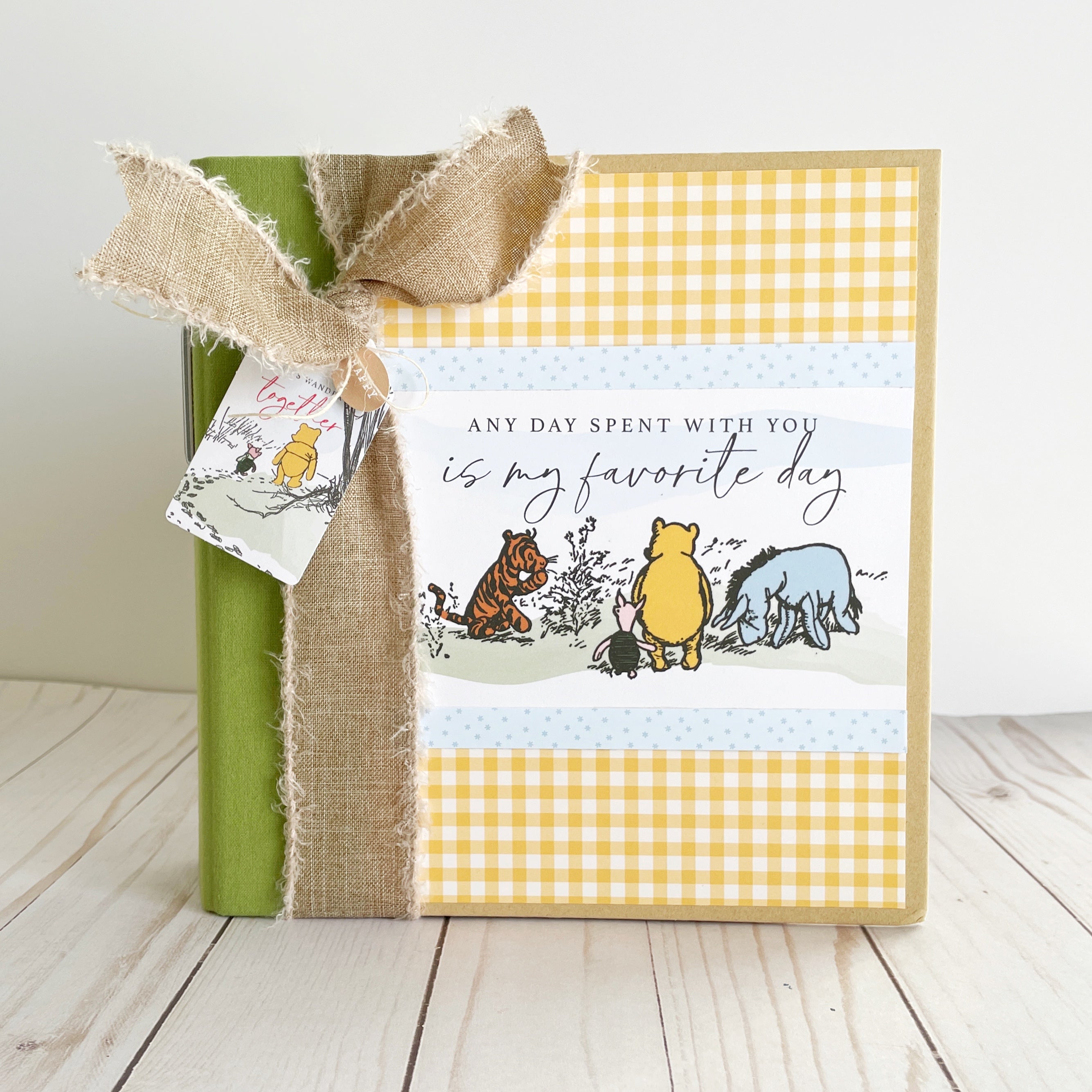 Winnie the Pooh Mini Album **Tutorial ** No Product will be Shipped***