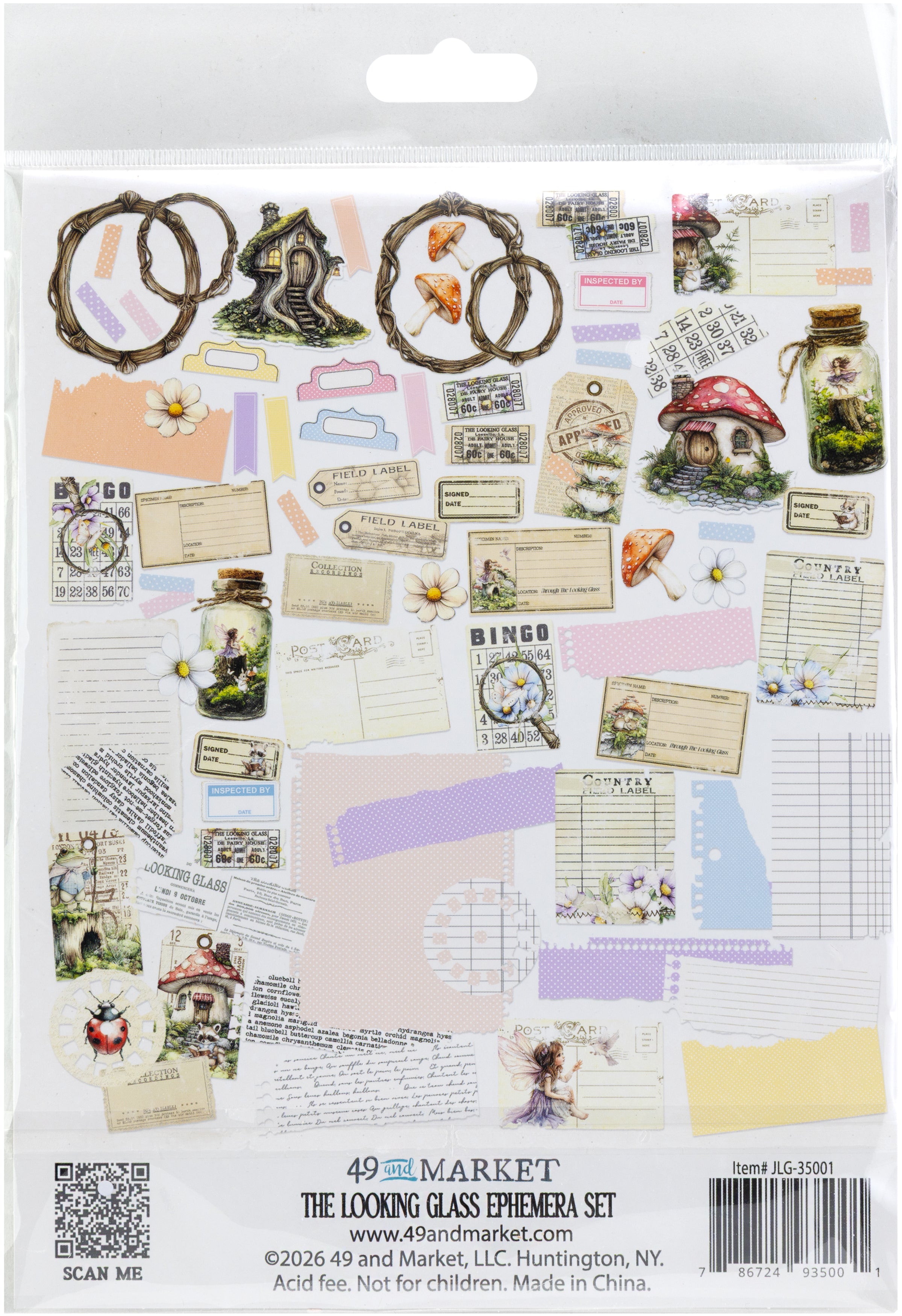 49 and Market Ephemera Set - The Looking Glass