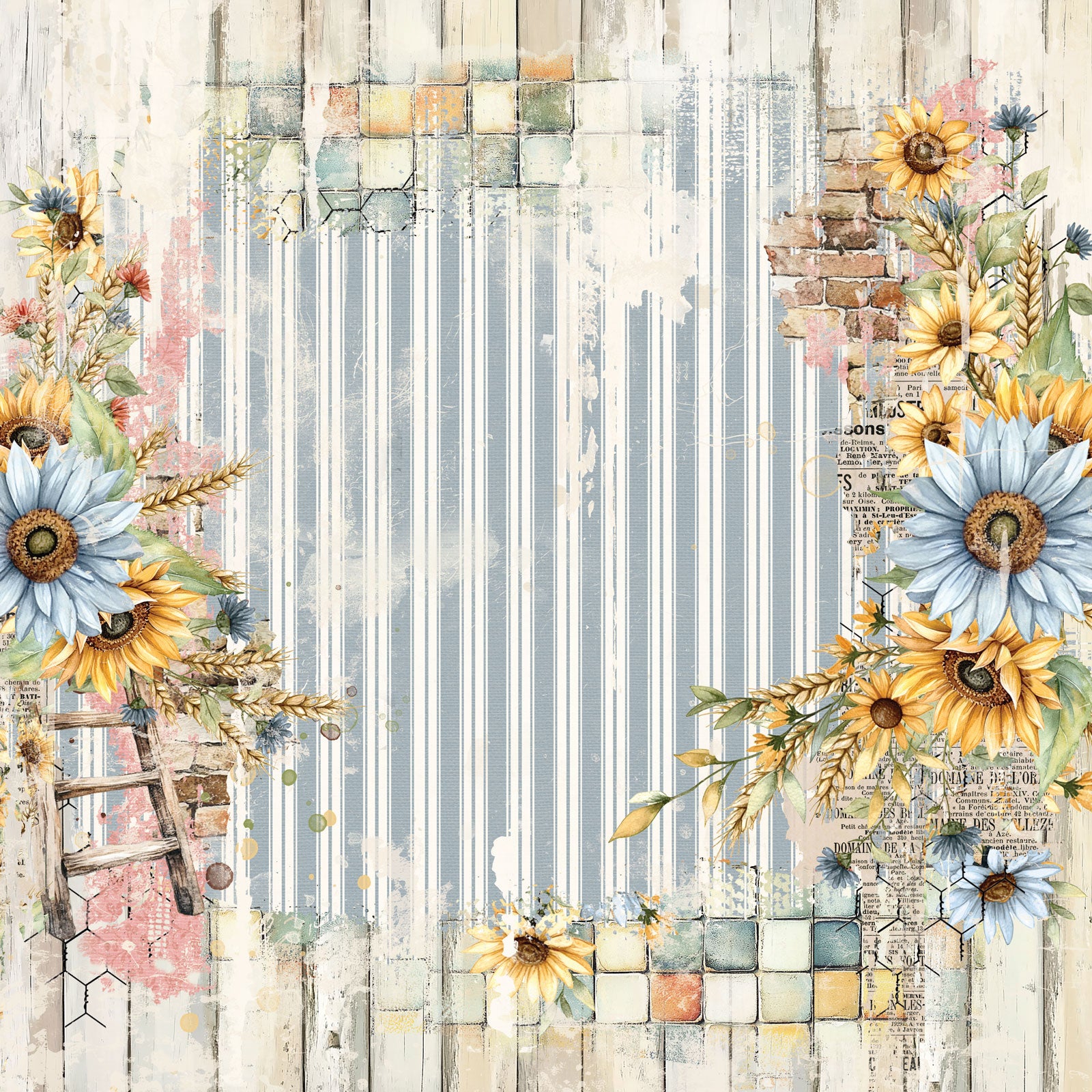 49 and Market 12 x 12 Collection Paper Pack - Whispering Way (Joanne Bain)