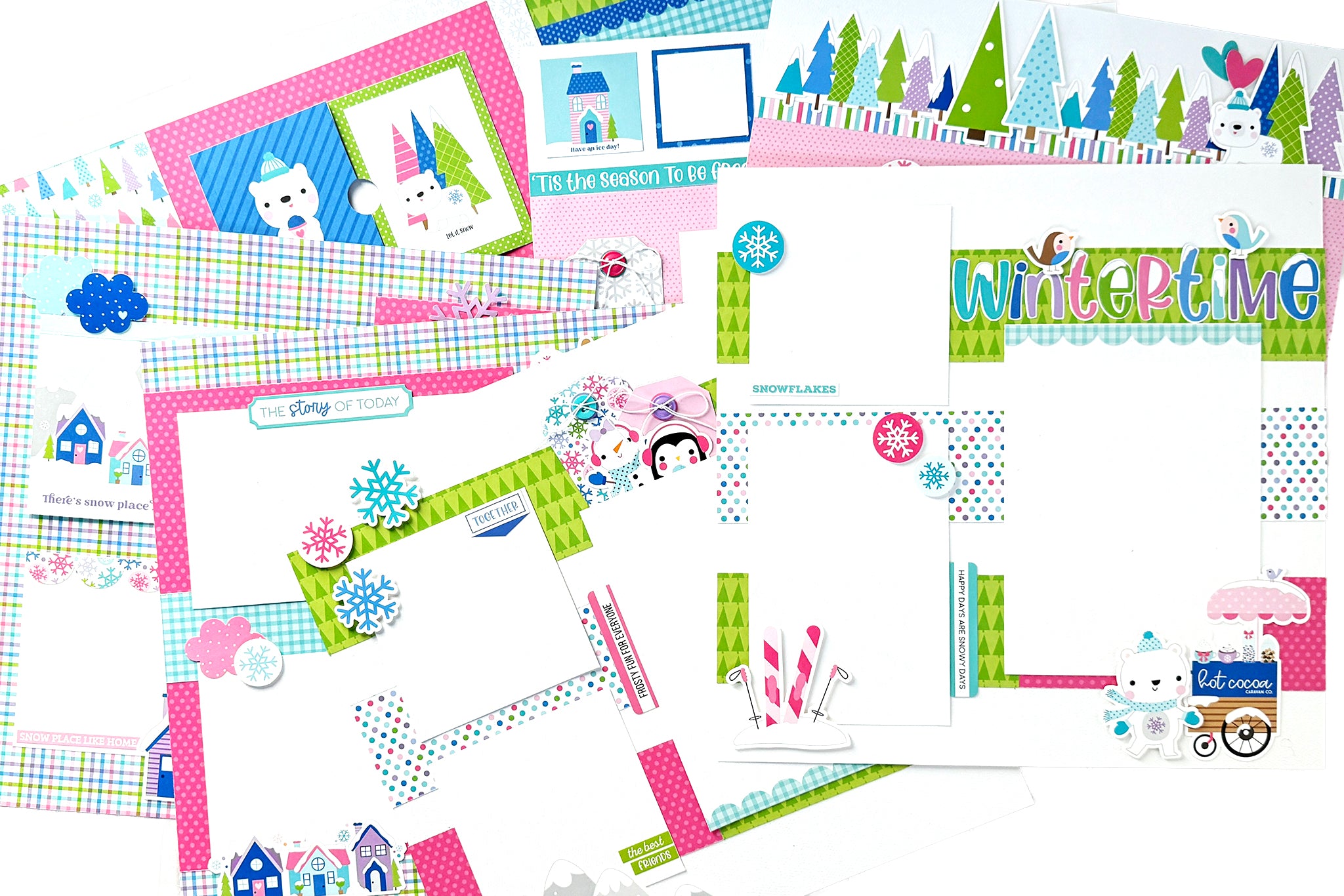 ❄️Snowflake Season Page Kit