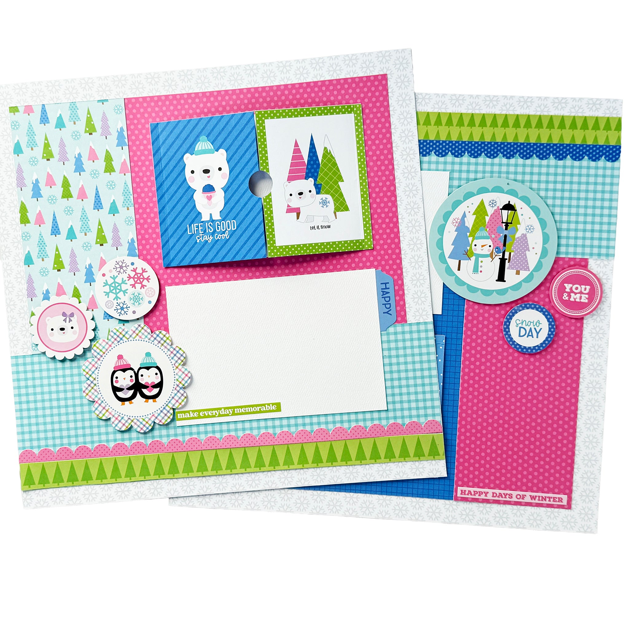 ❄️Snowflake Season Page Kit