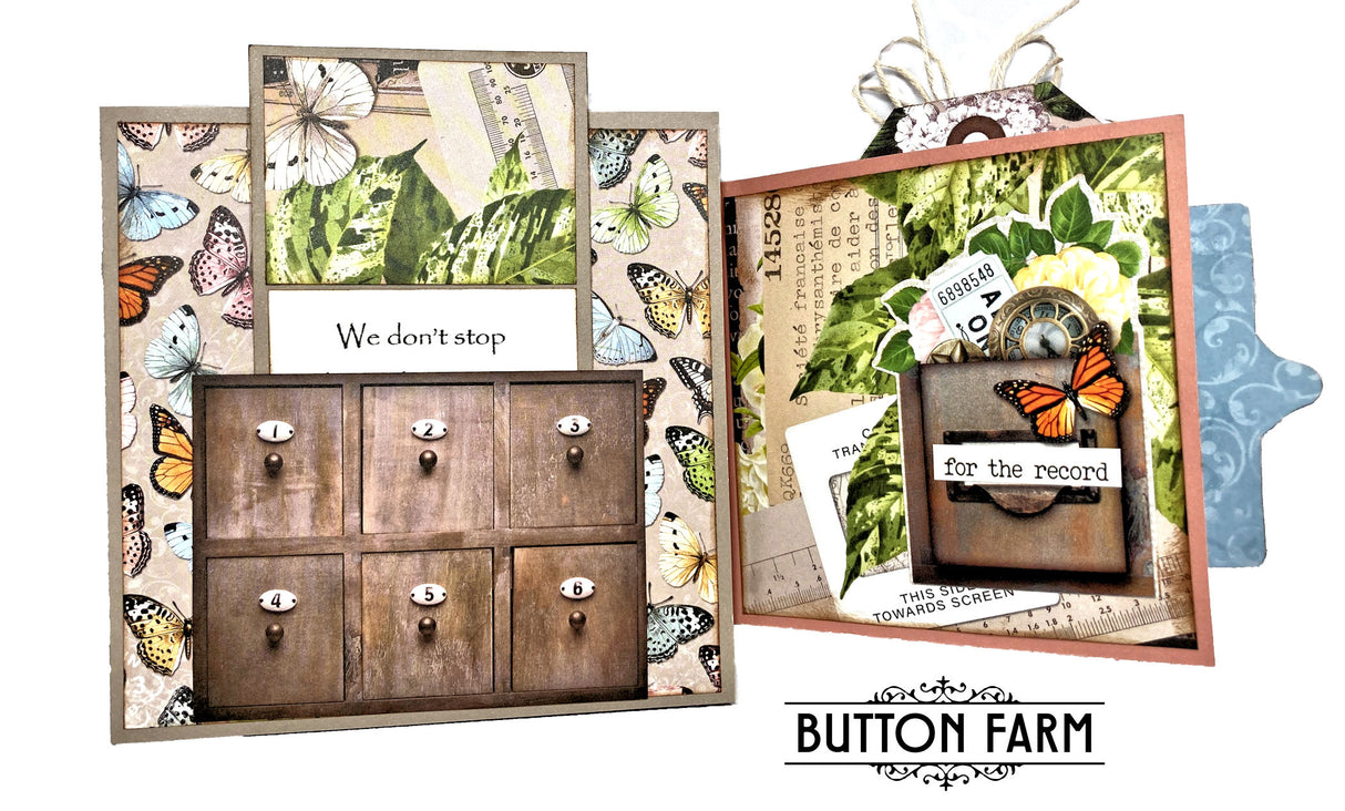 Vintage Junk Drawer Card Kit