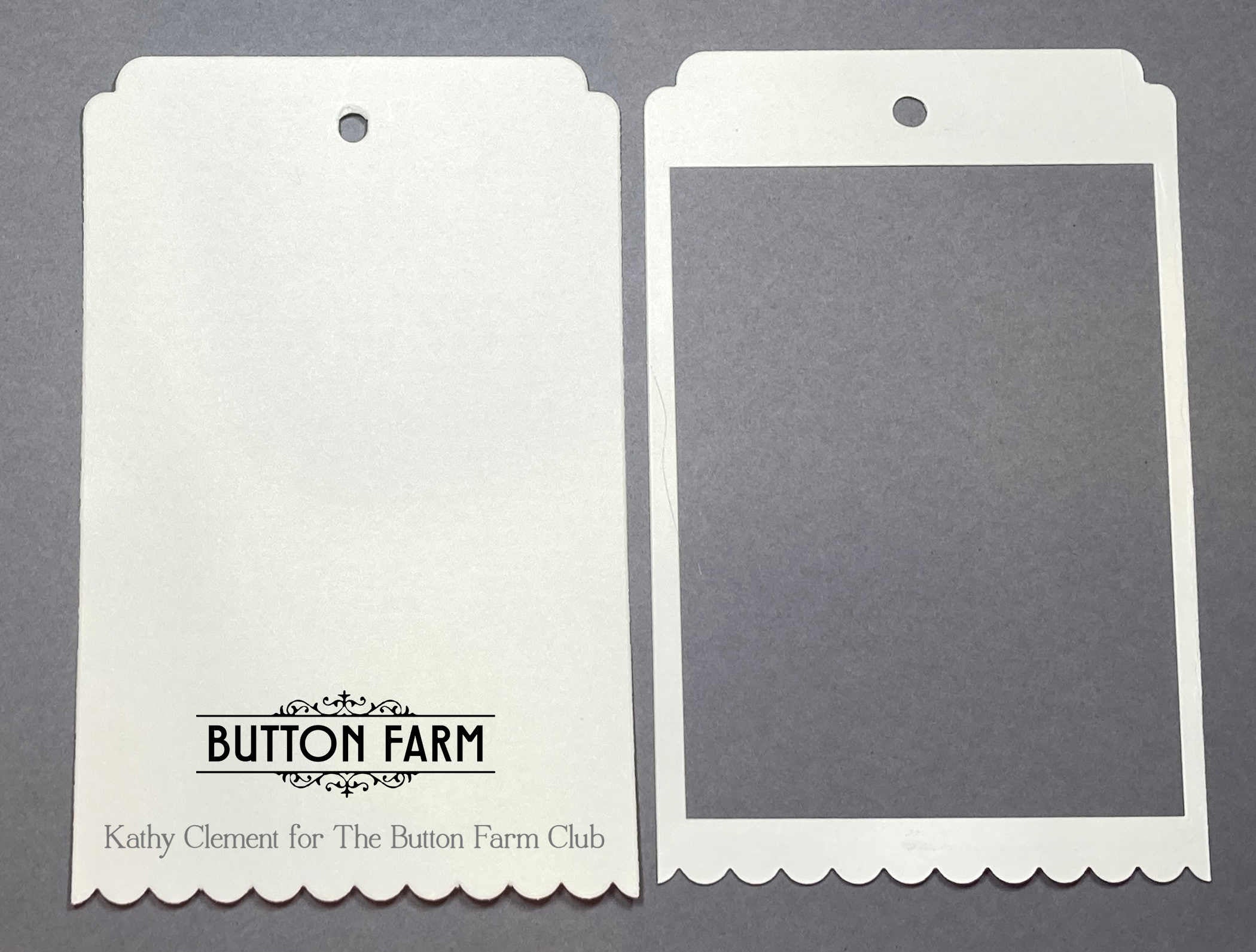 Shaker Tag Metal Die Set
