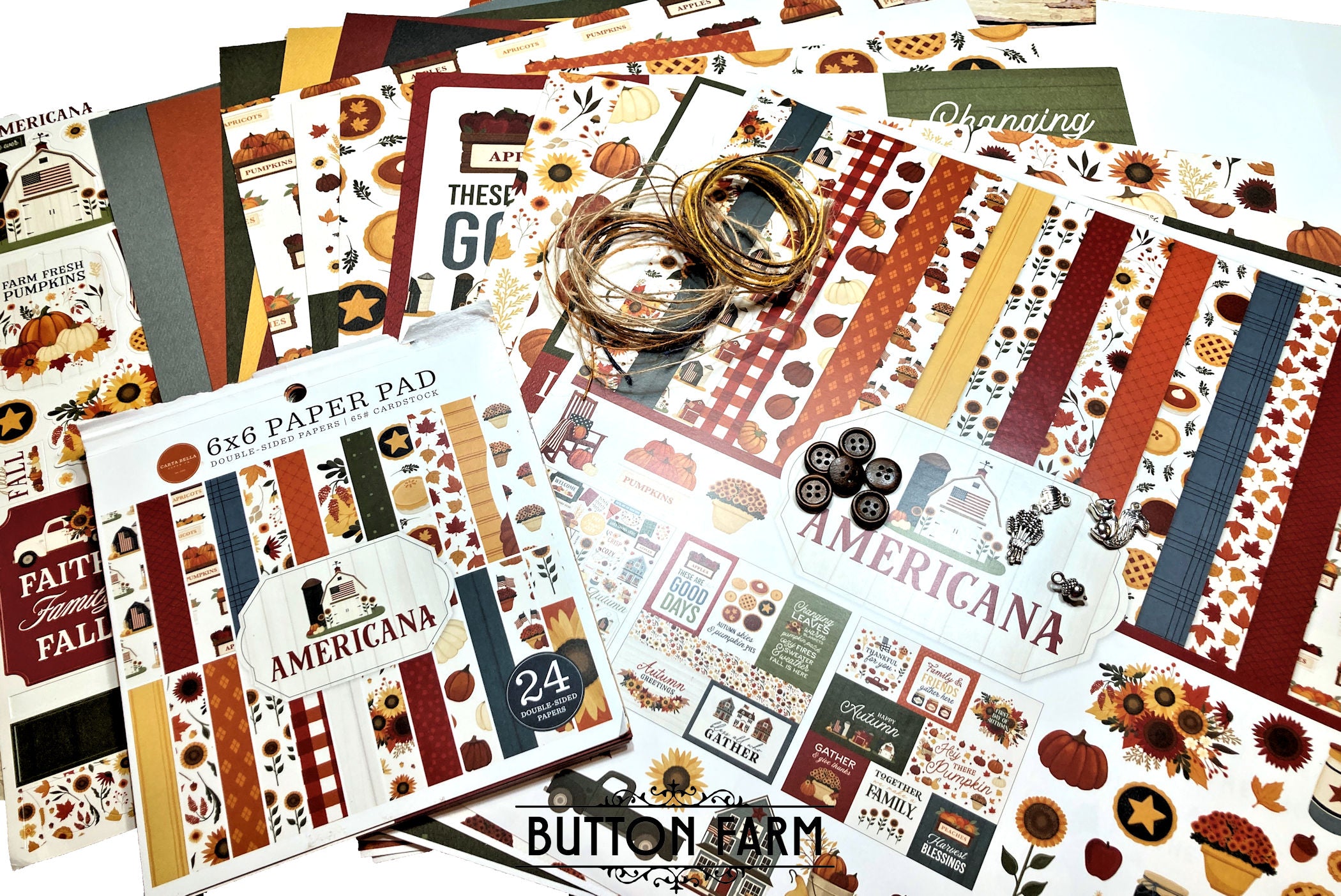 Carta Bella Americana Thanksgiving Creative Kit