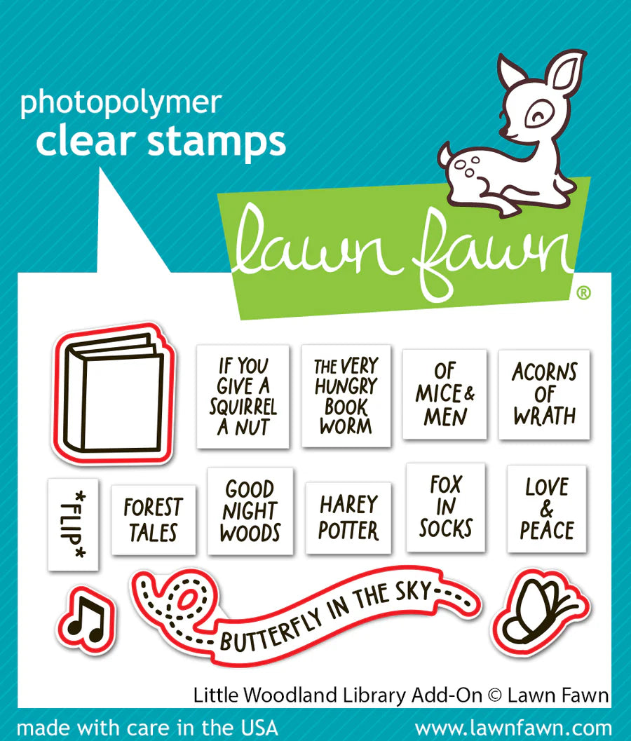 Little Woodland Library Add-On Dies