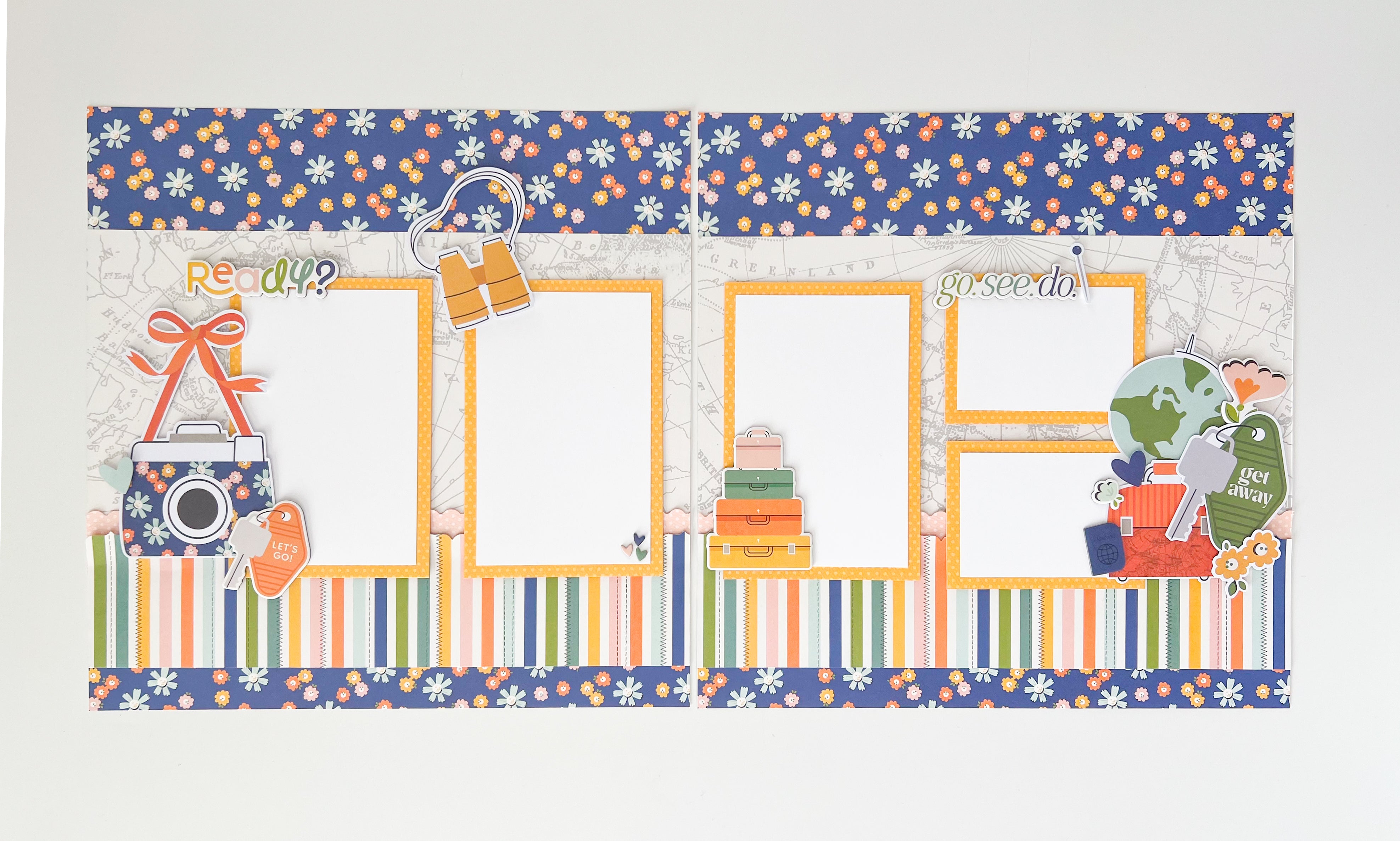 Happy Travels Page Kit