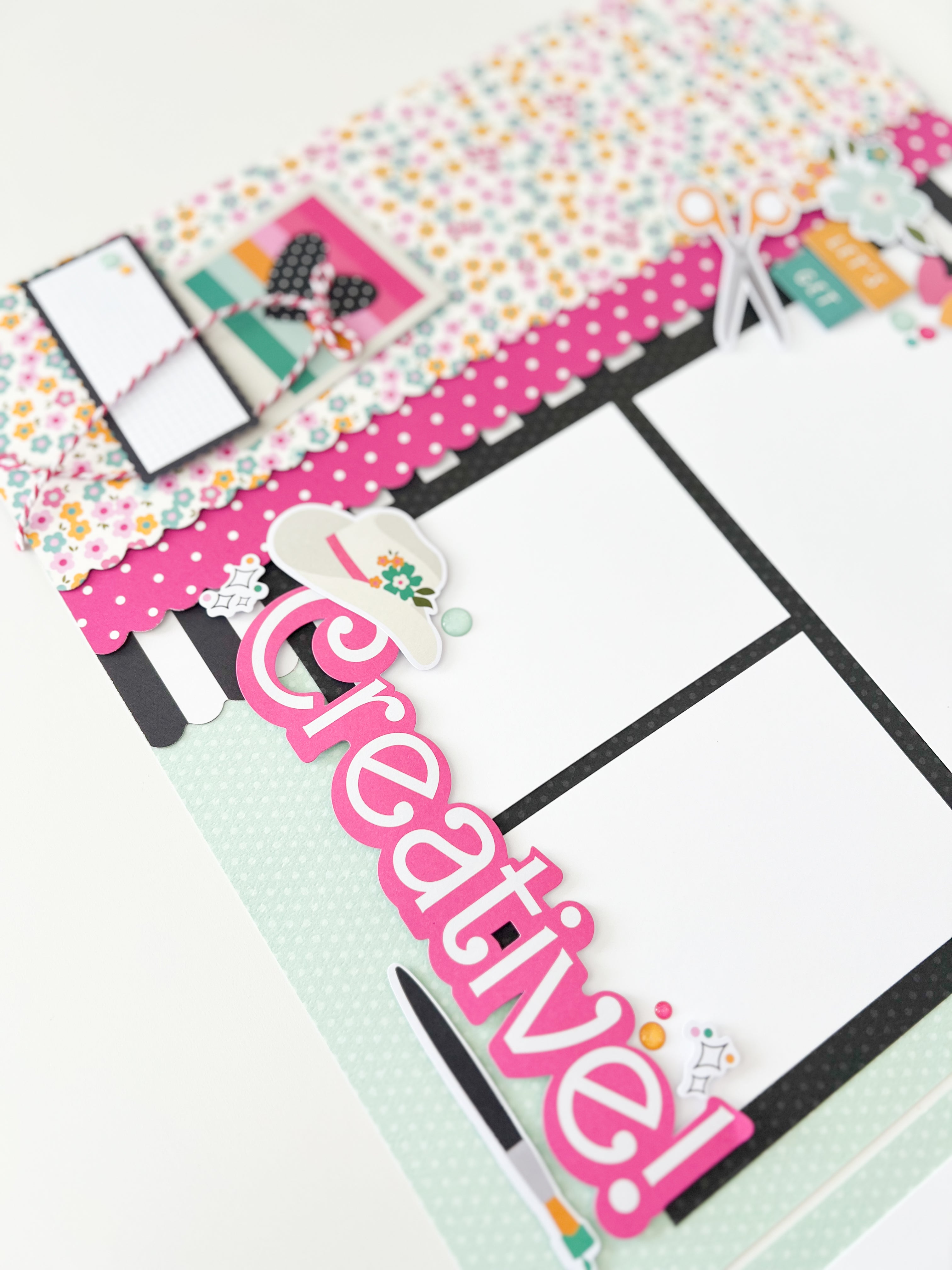 Crafty Babe Page Kit ~ Shipping late April