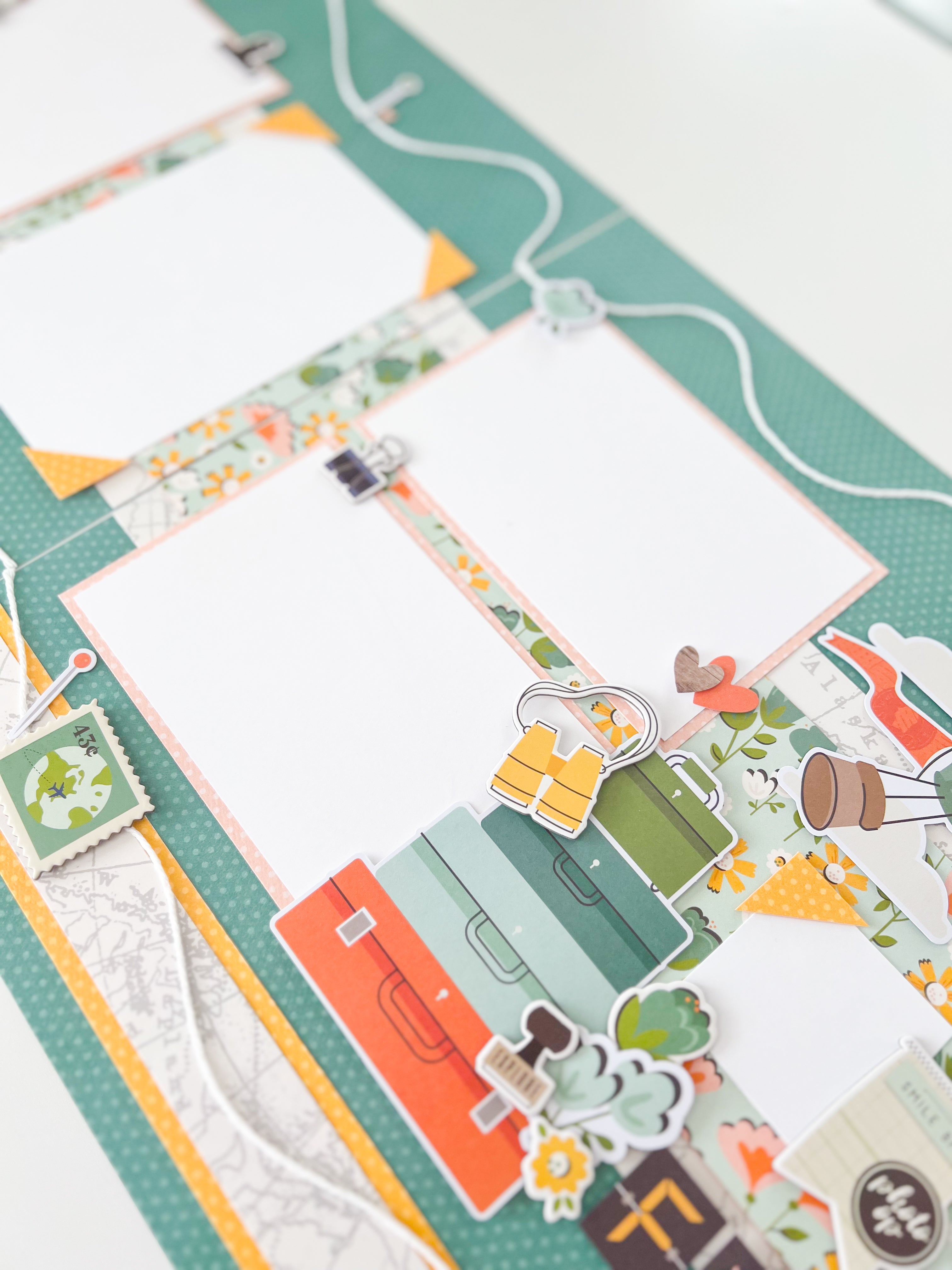 Happy Travels Page Kit