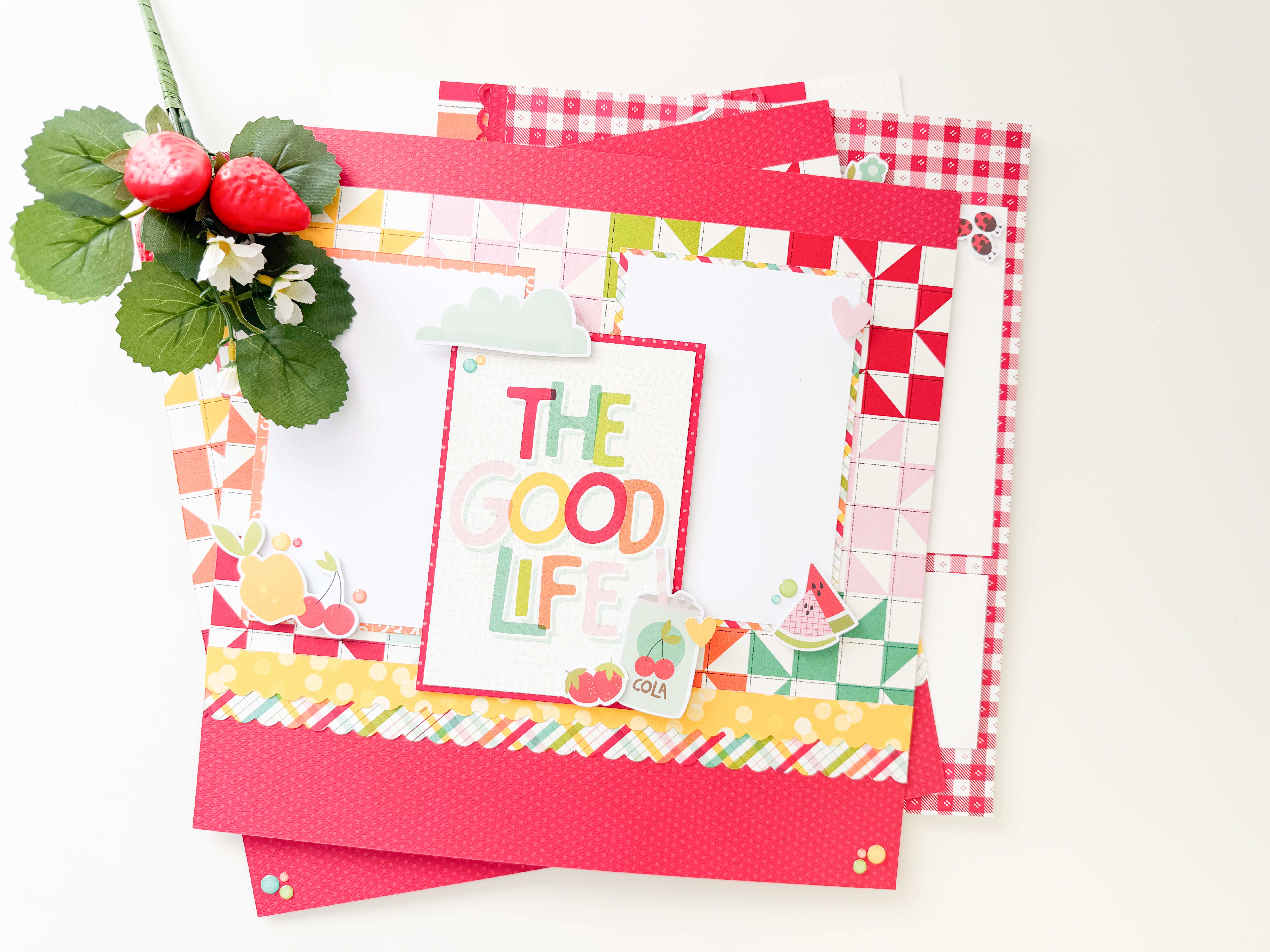 SIMPLE STORIES SWEET SUMMETIME PAGE KIT