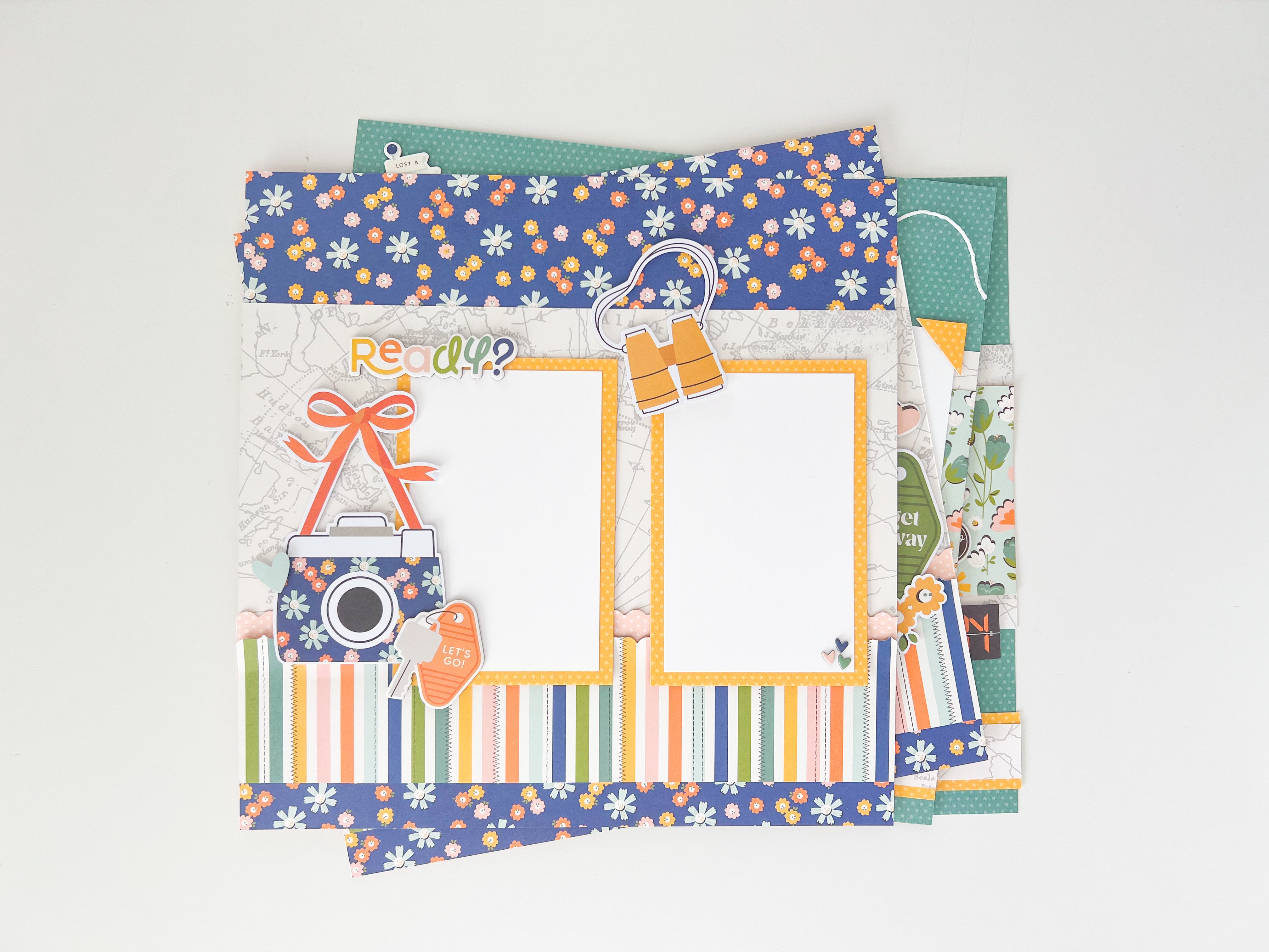 Happy Travels Page Kit