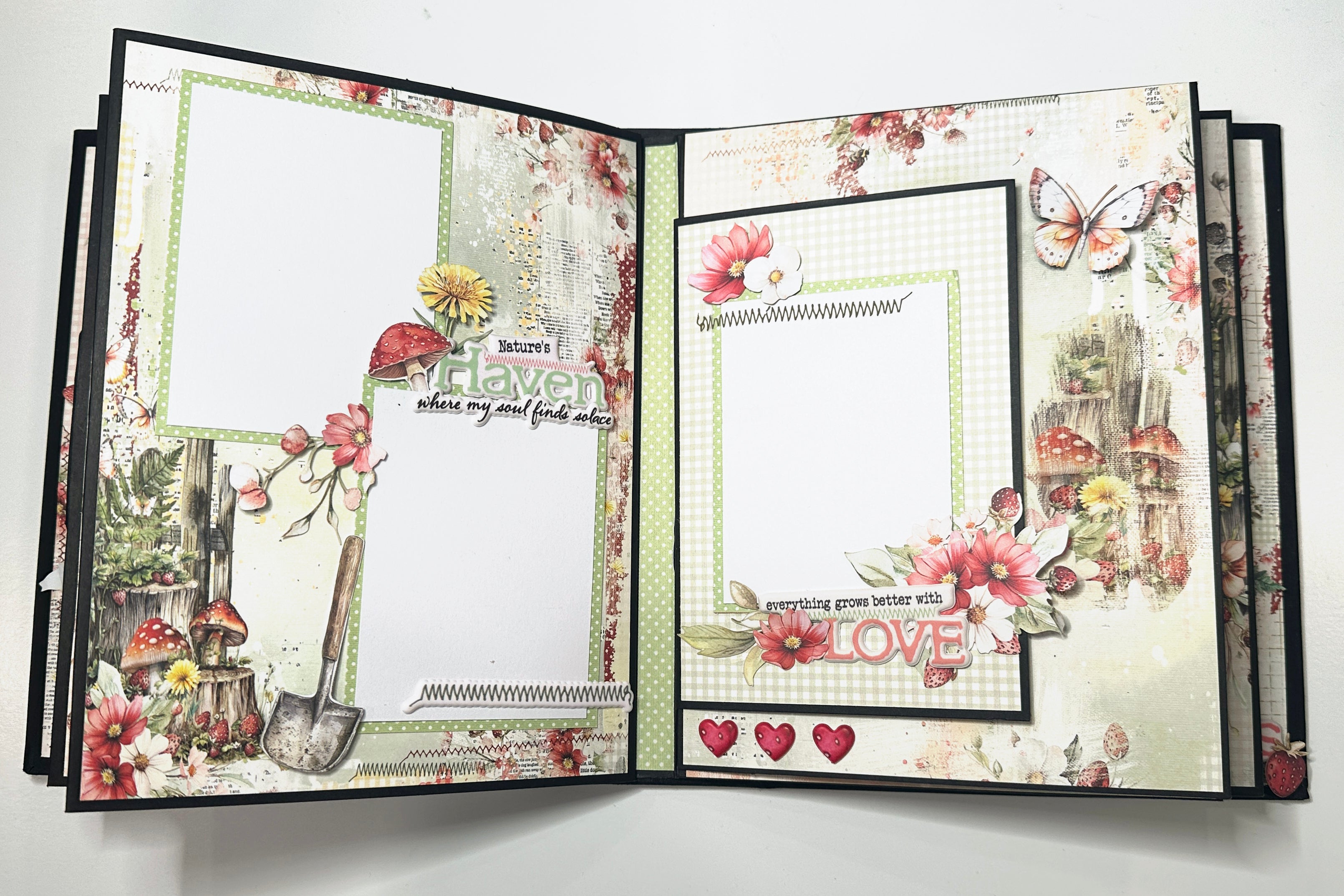 Nature Haven Mini Album ** TUTORIAL ONLY NO PRODUCT WILL BE SHIPPED**