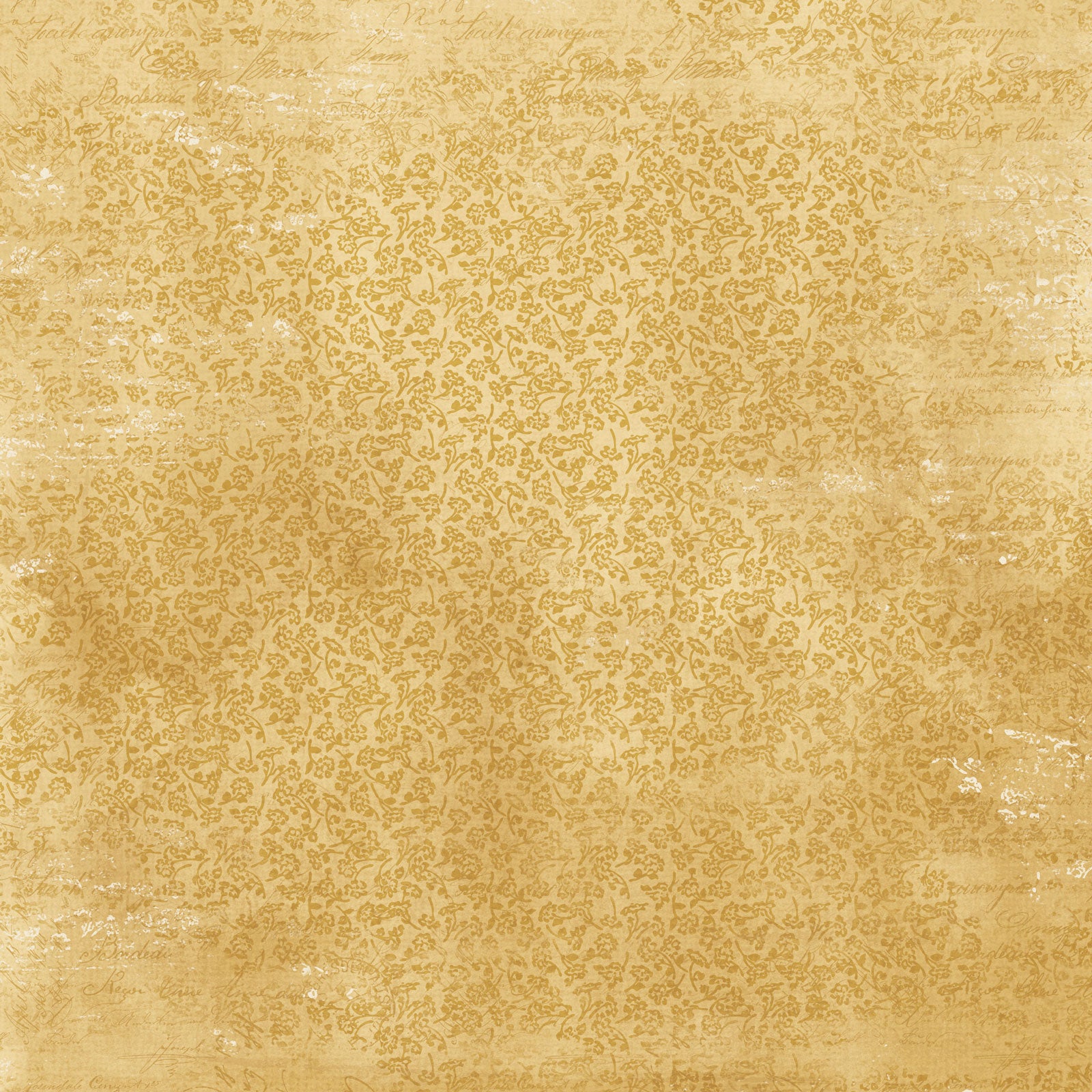 Color Swatch Ochre 12x12 Paper Collection Pack