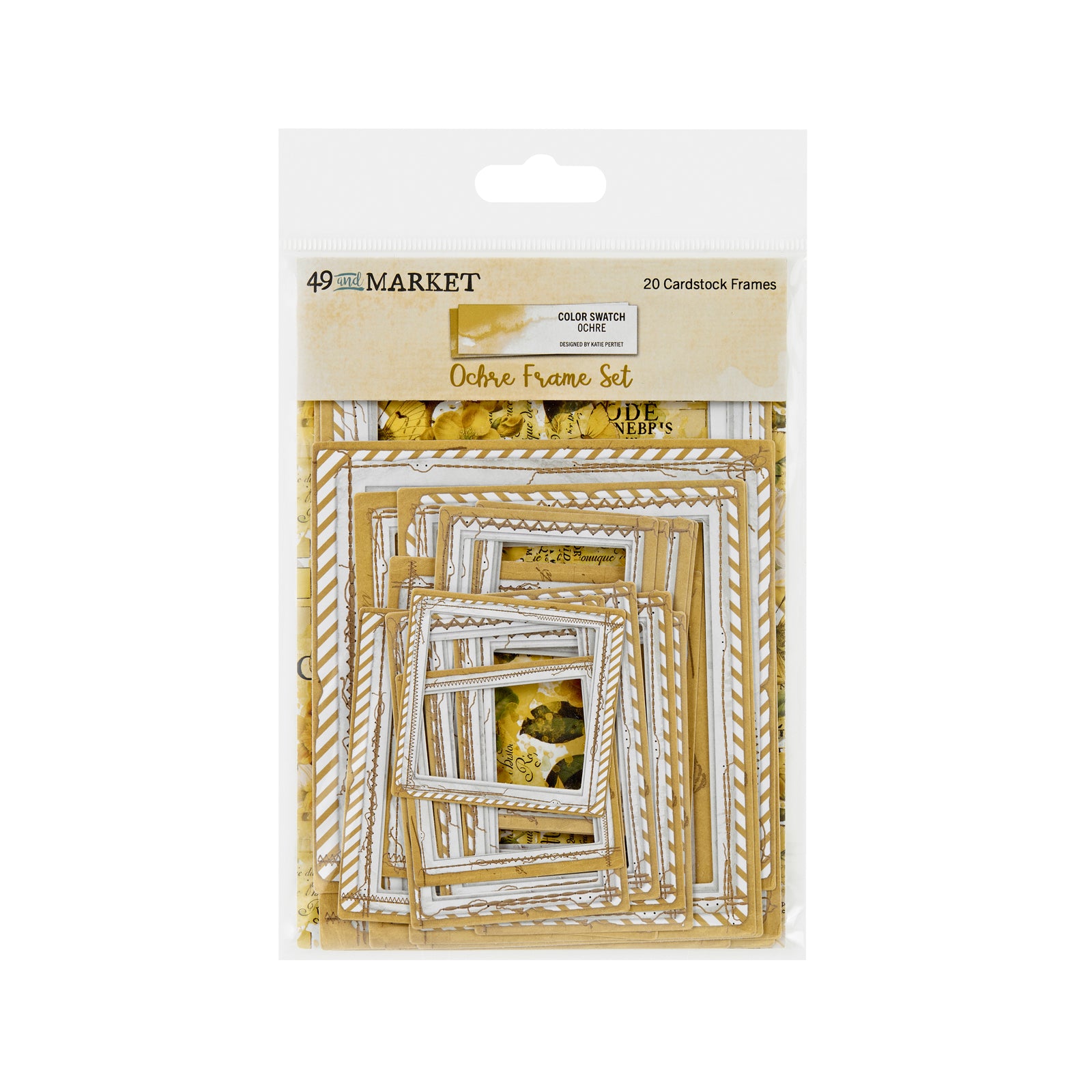 Color Swatch Ochre Frame Set