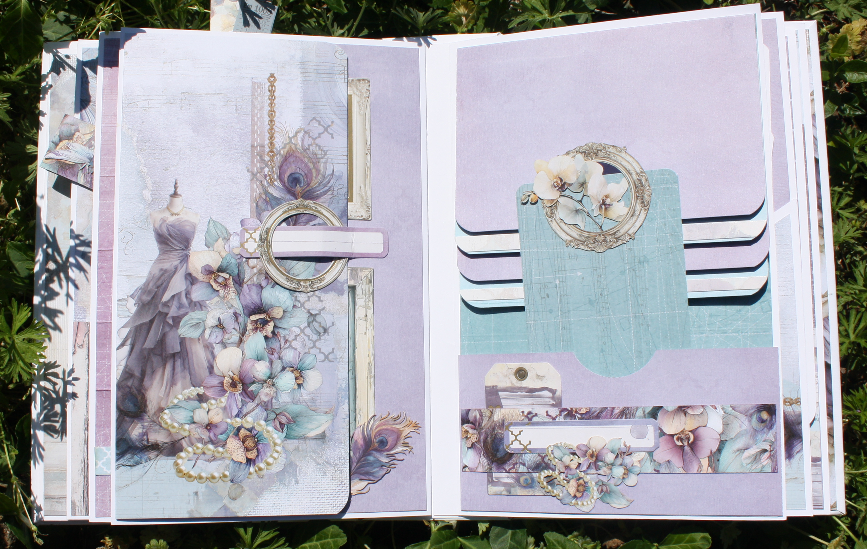 Plume & Petal Mini Album by Nancy Wethington