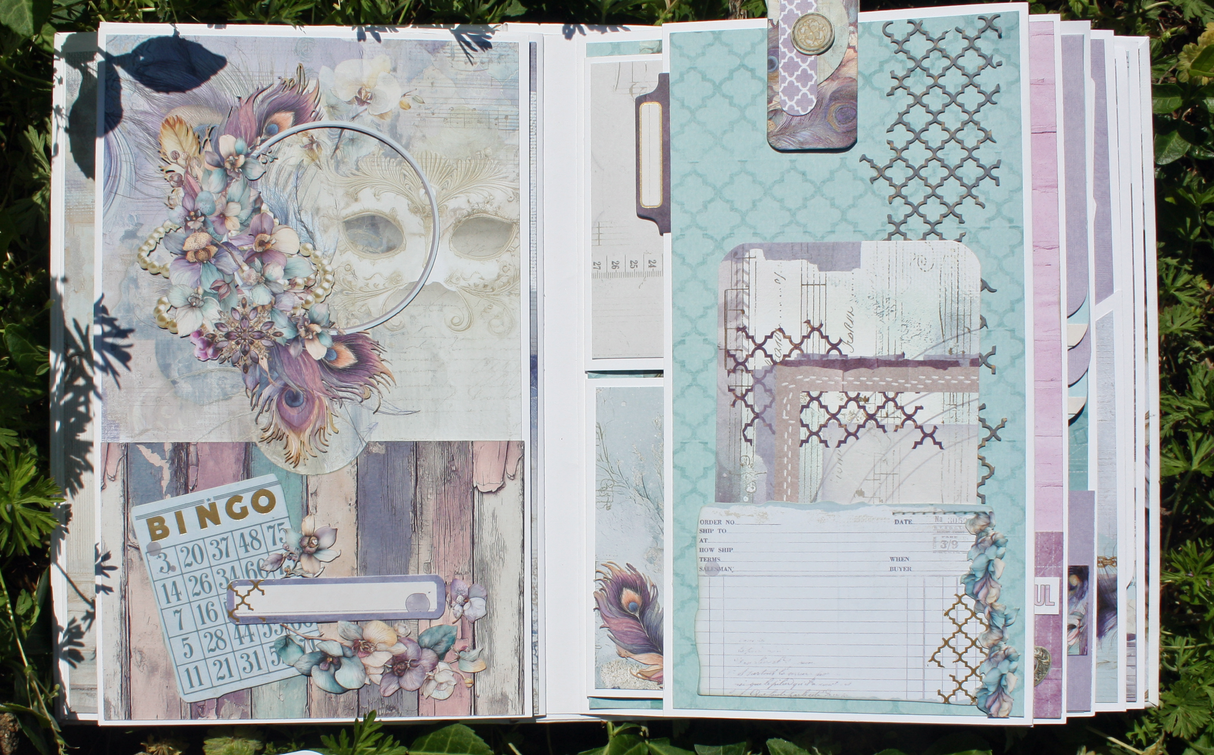 Plume & Petal Mini Album by Nancy Wethington