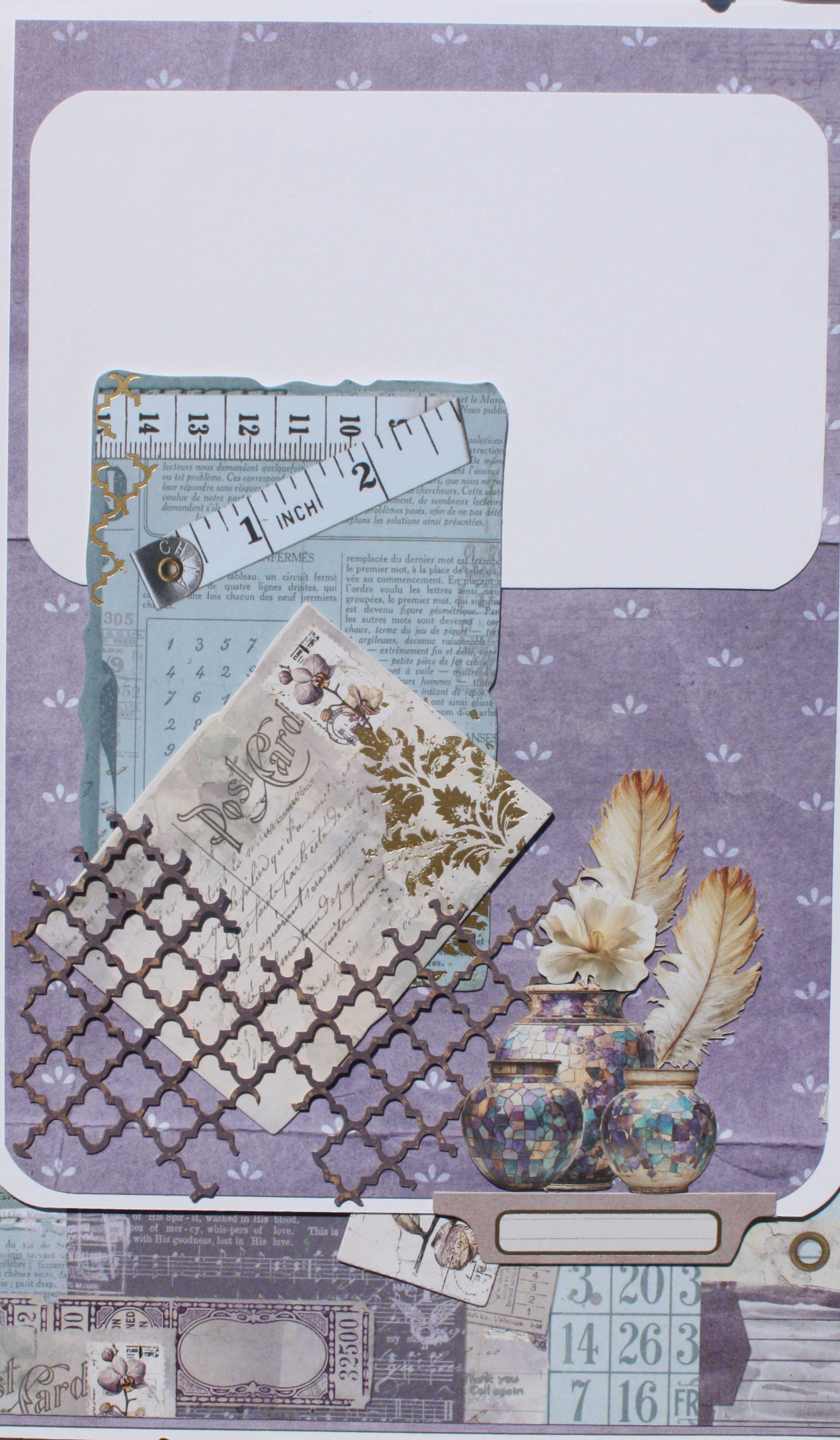 Plume & Petal Mini Album by Nancy Wethington