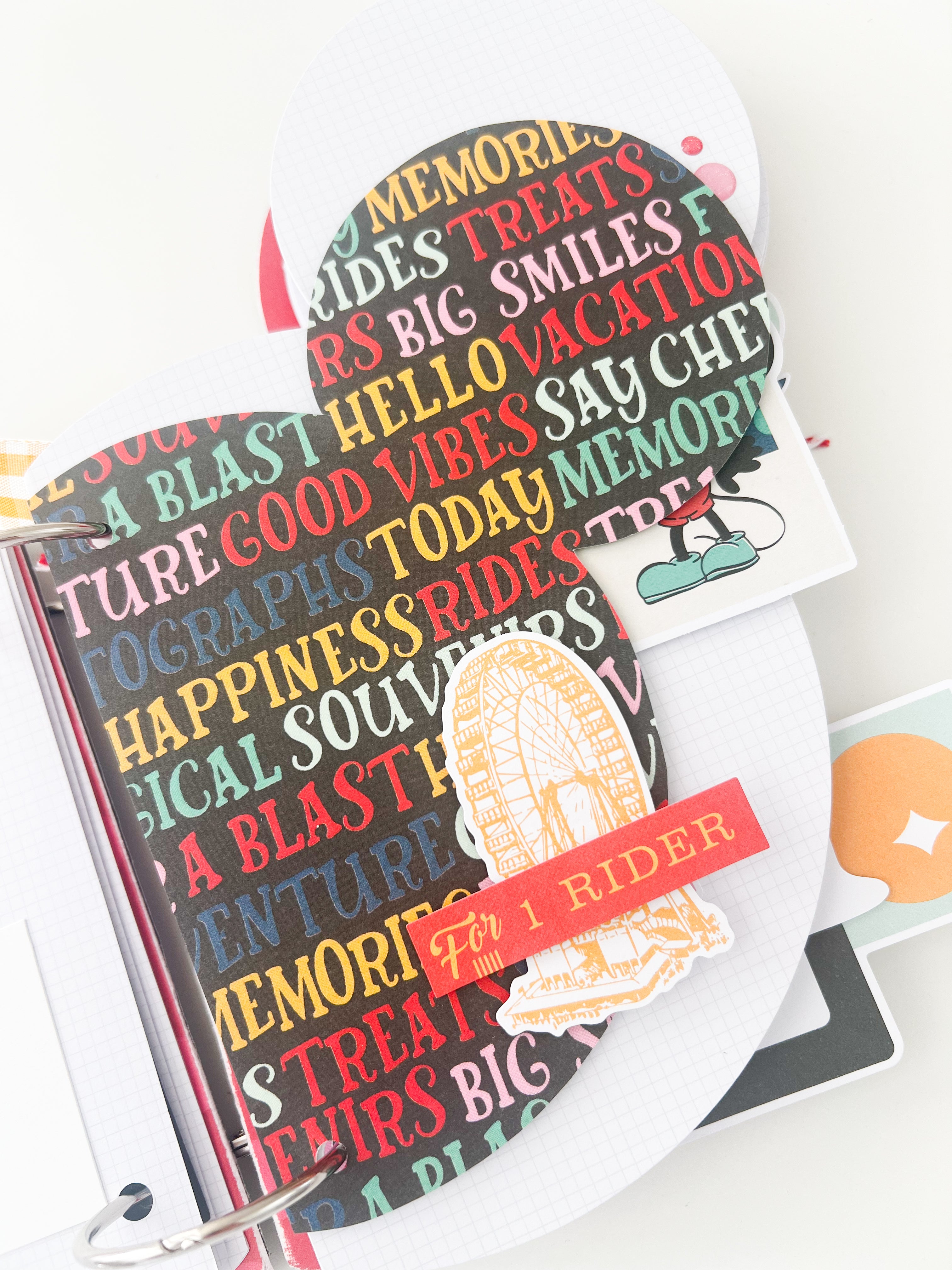 SIMPLE STORIES HAPPIEST PLACE BINDER **PRE-ORDER**