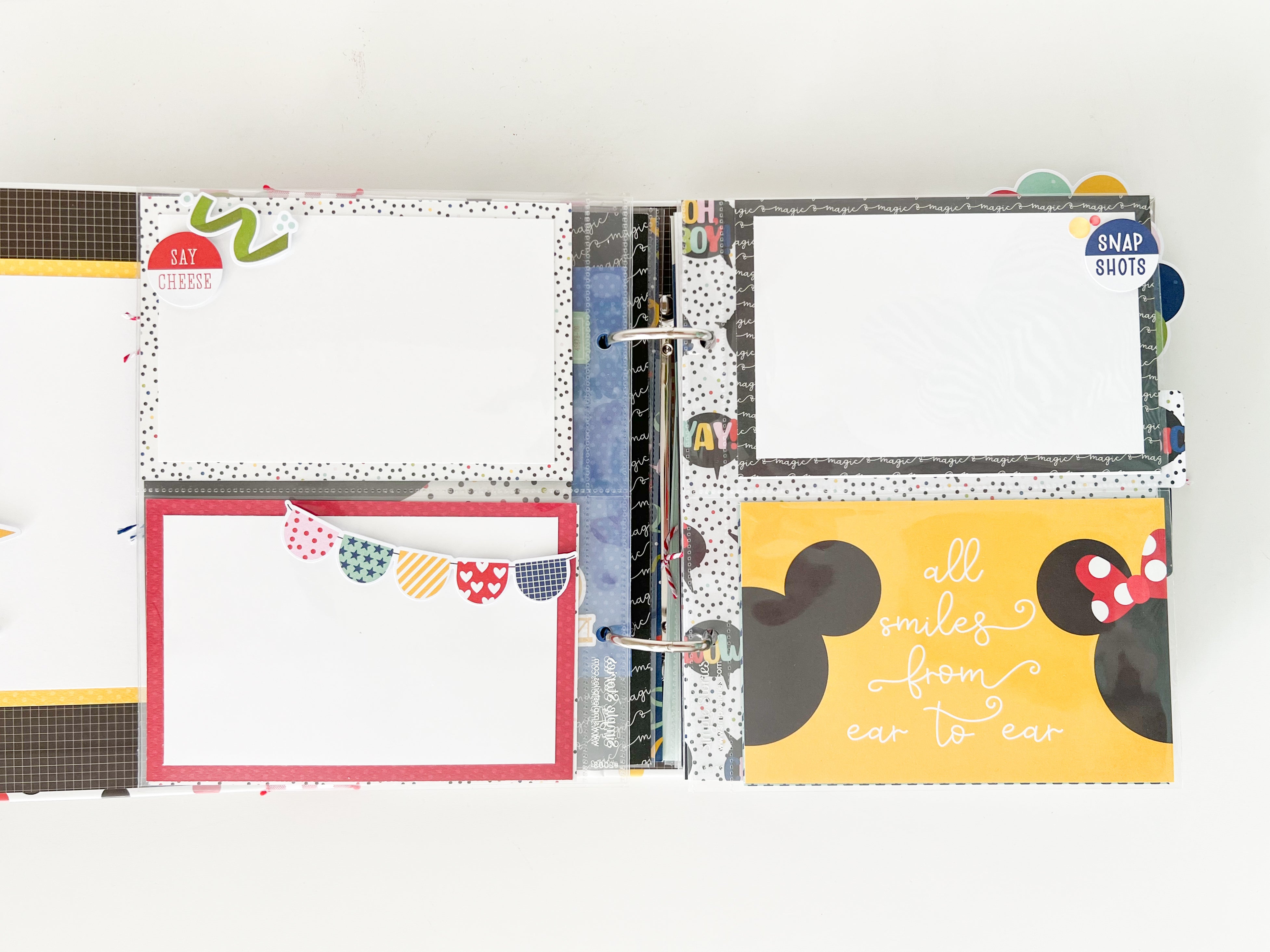 Say Cheese Magic 6x8 Snap Binder Kit