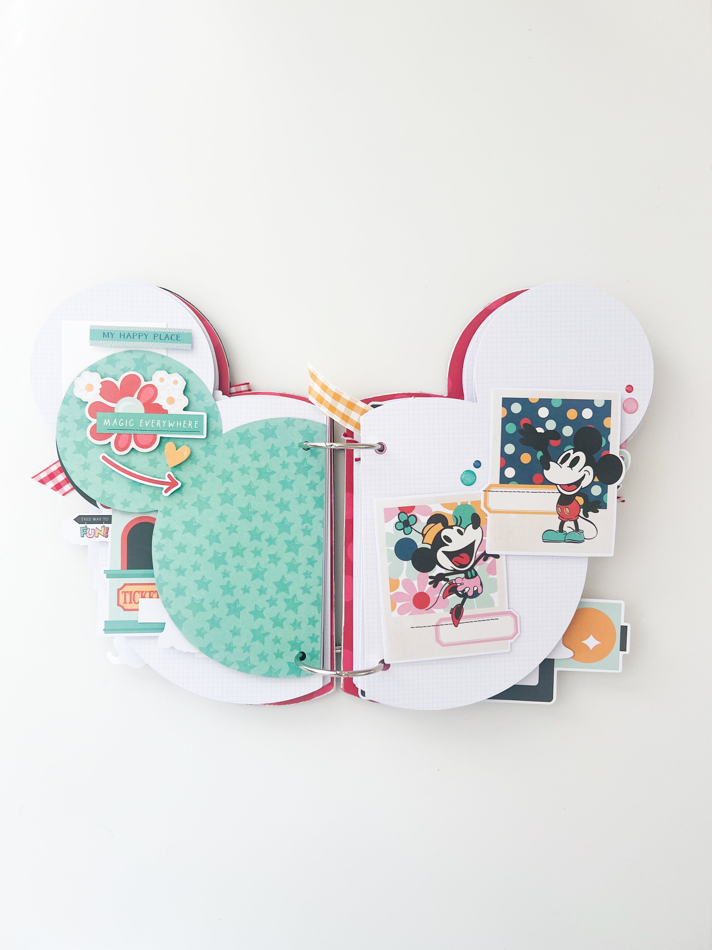 SIMPLE STORIES HAPPIEST PLACE BINDER **PRE-ORDER**