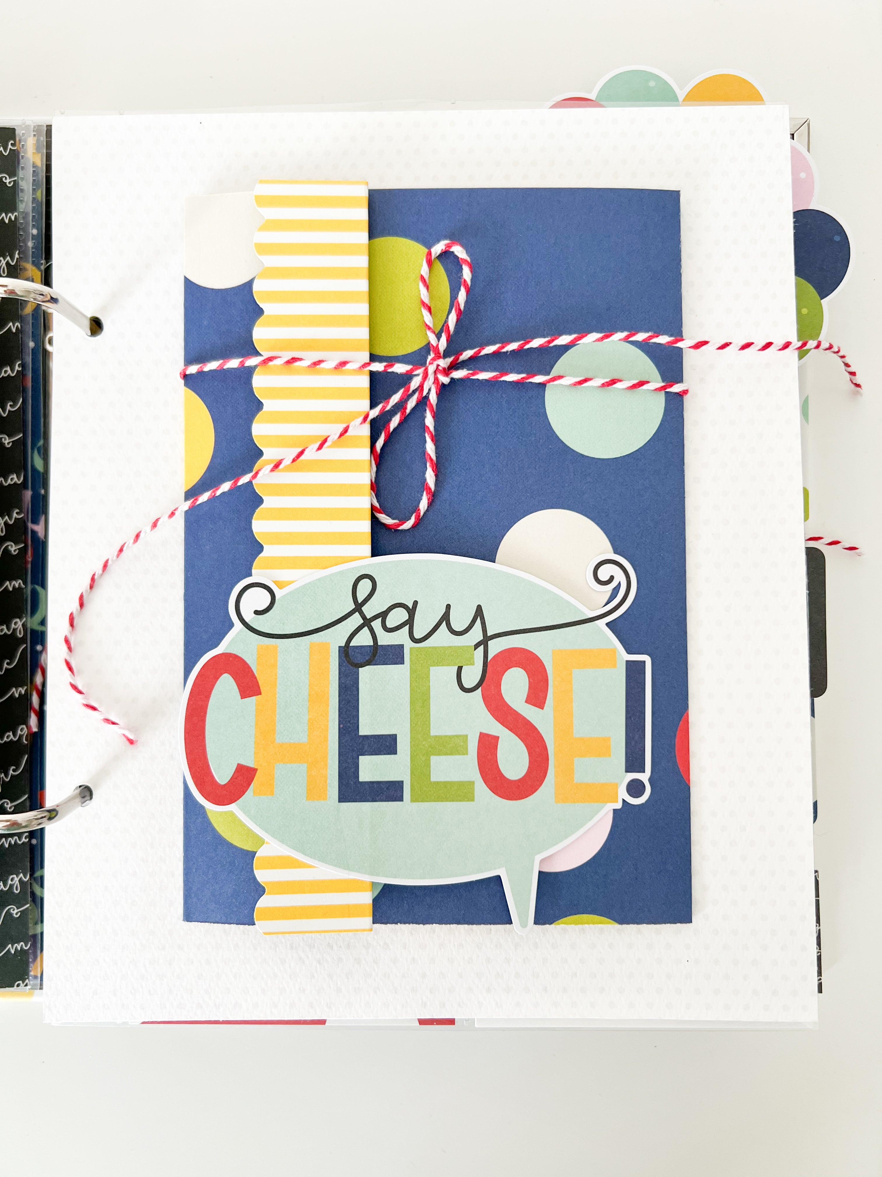 Say Cheese Magic 6x8 Snap Binder Kit