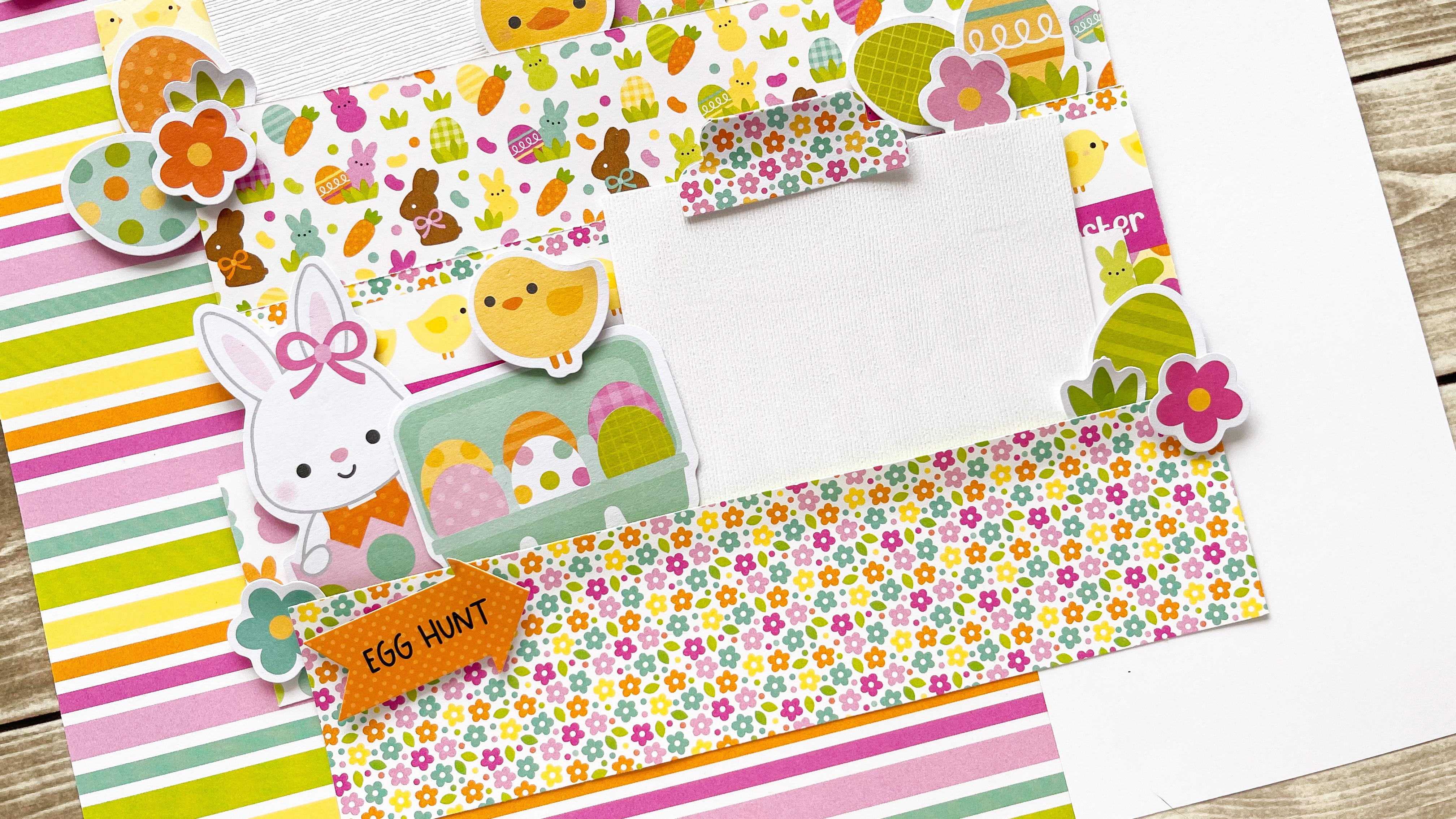 Bunny Hop Easter Page Kit