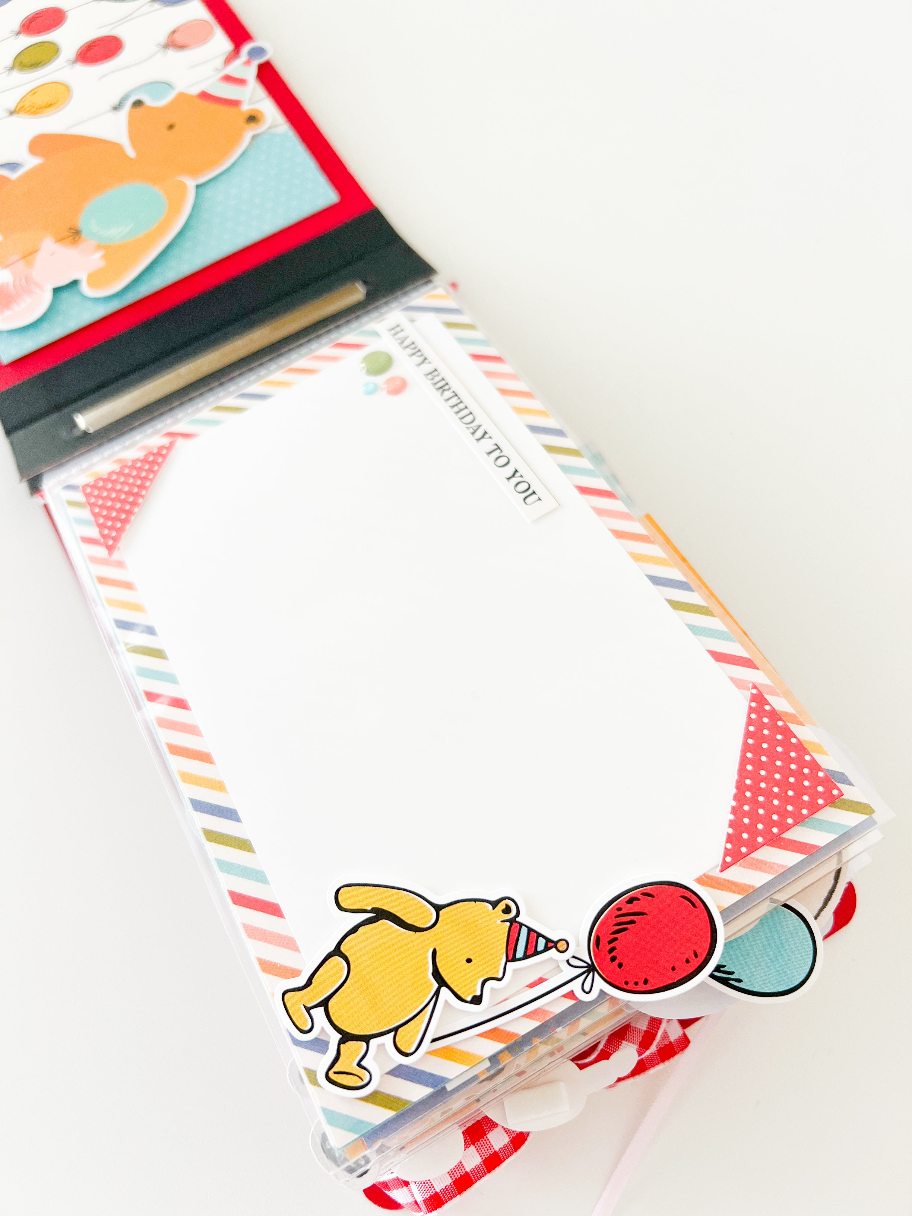 Say Cheese Classic Pooh Birthday 4x6 Flipbook