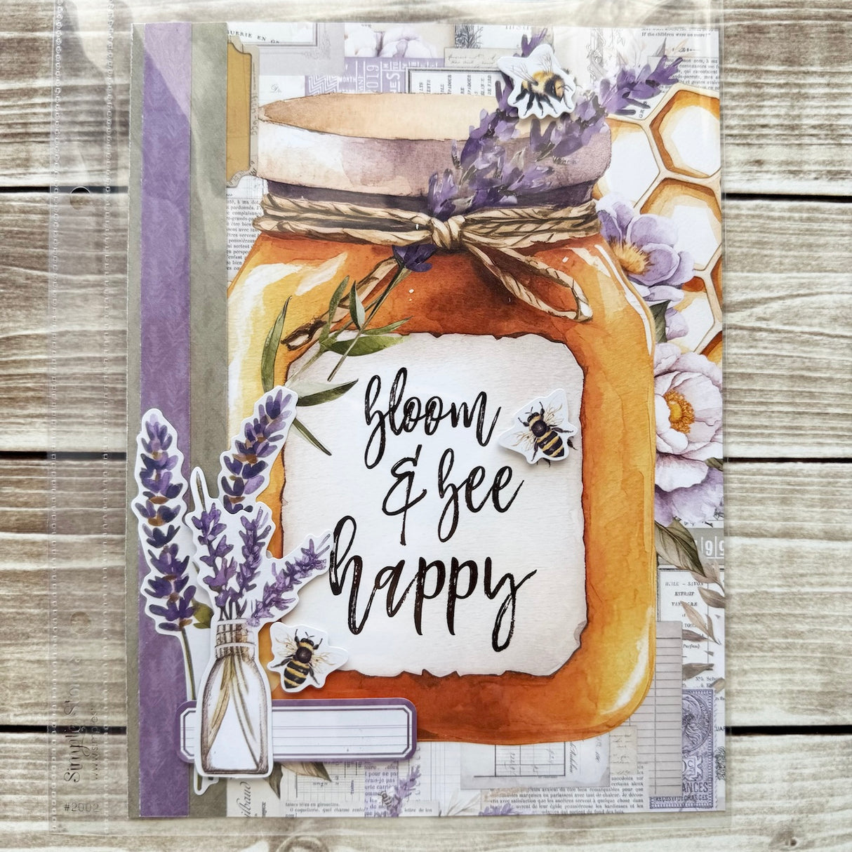 Simple Vintage Lavender Fields Mini Album ๐๐ฏ