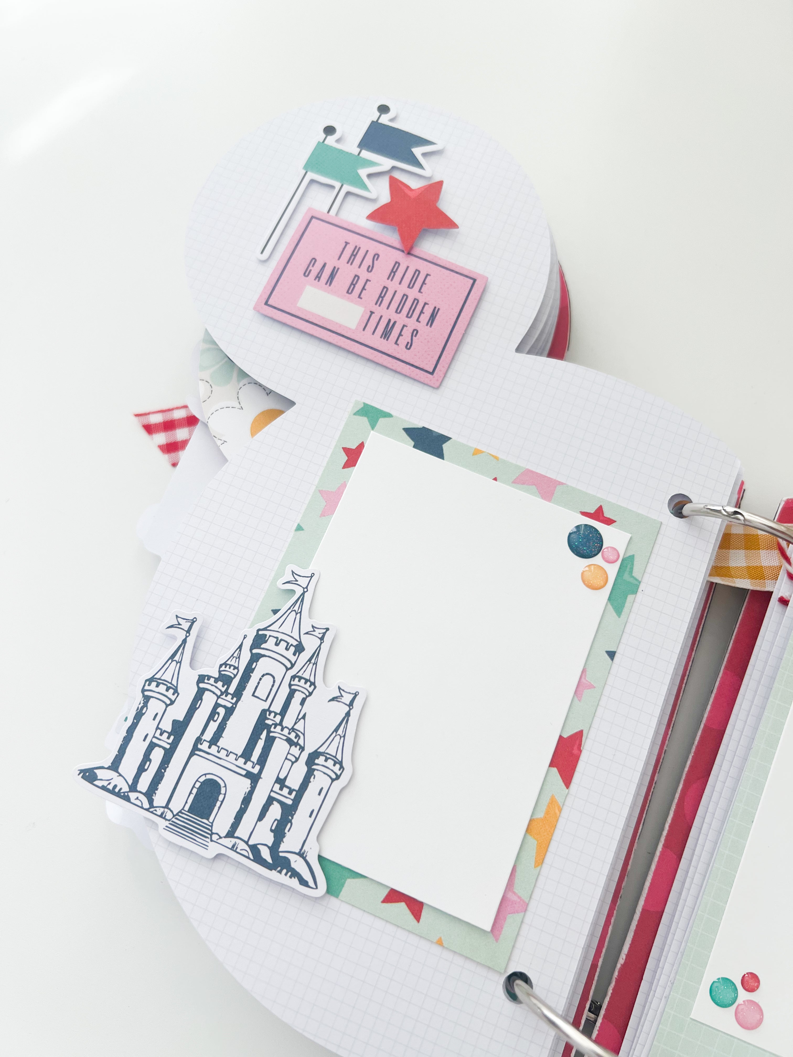 SIMPLE STORIES HAPPIEST PLACE BINDER **PRE-ORDER**
