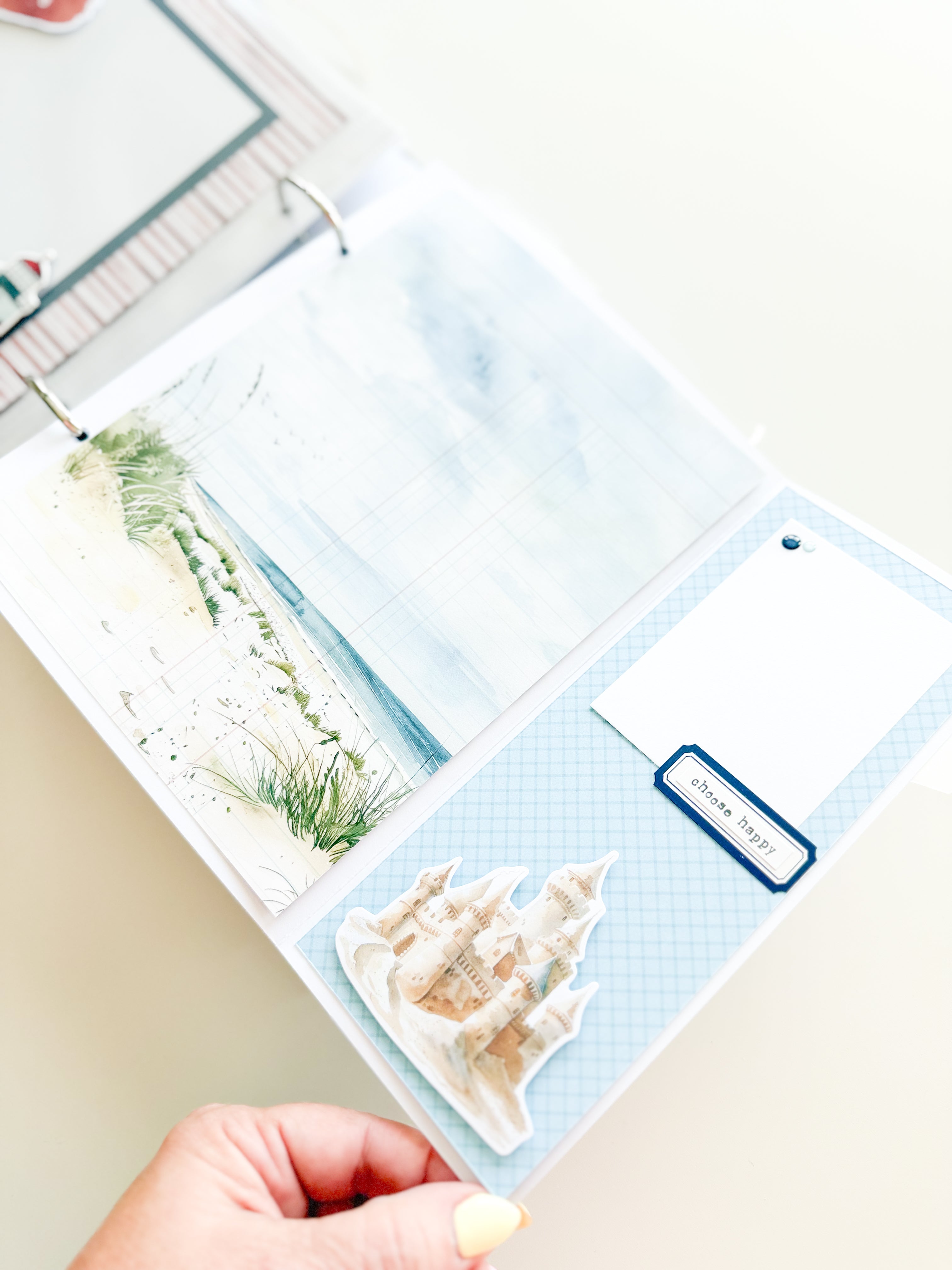 Simple Vintage Sand & Sea Binder Kit by Simple Stories