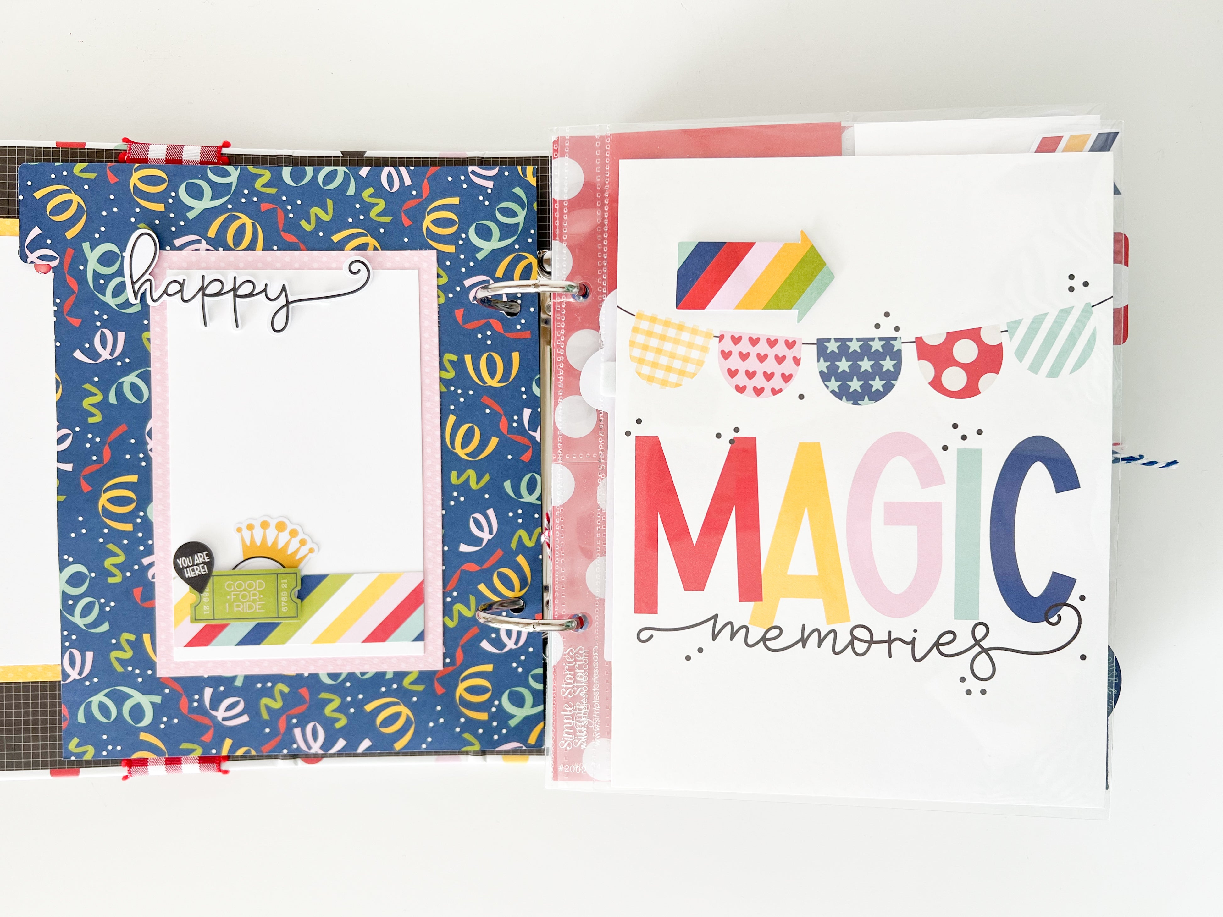 Say Cheese Magic 6x8 Snap Binder Kit