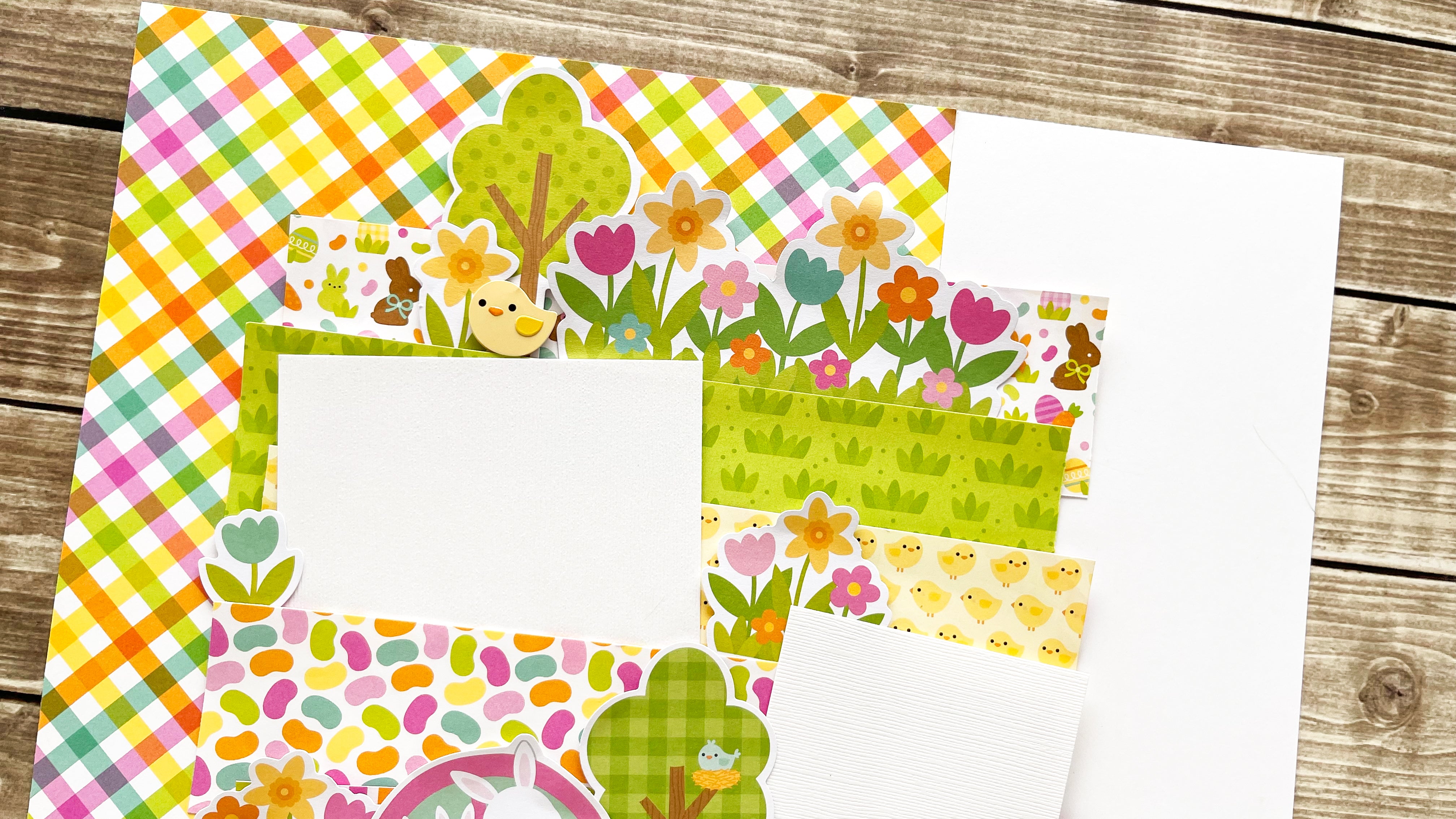 Bunny Hop Easter Page Kit