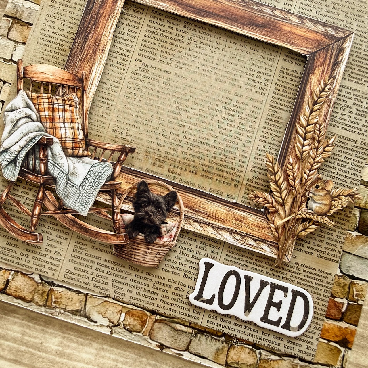 Whispering Way Canvas Mini Album