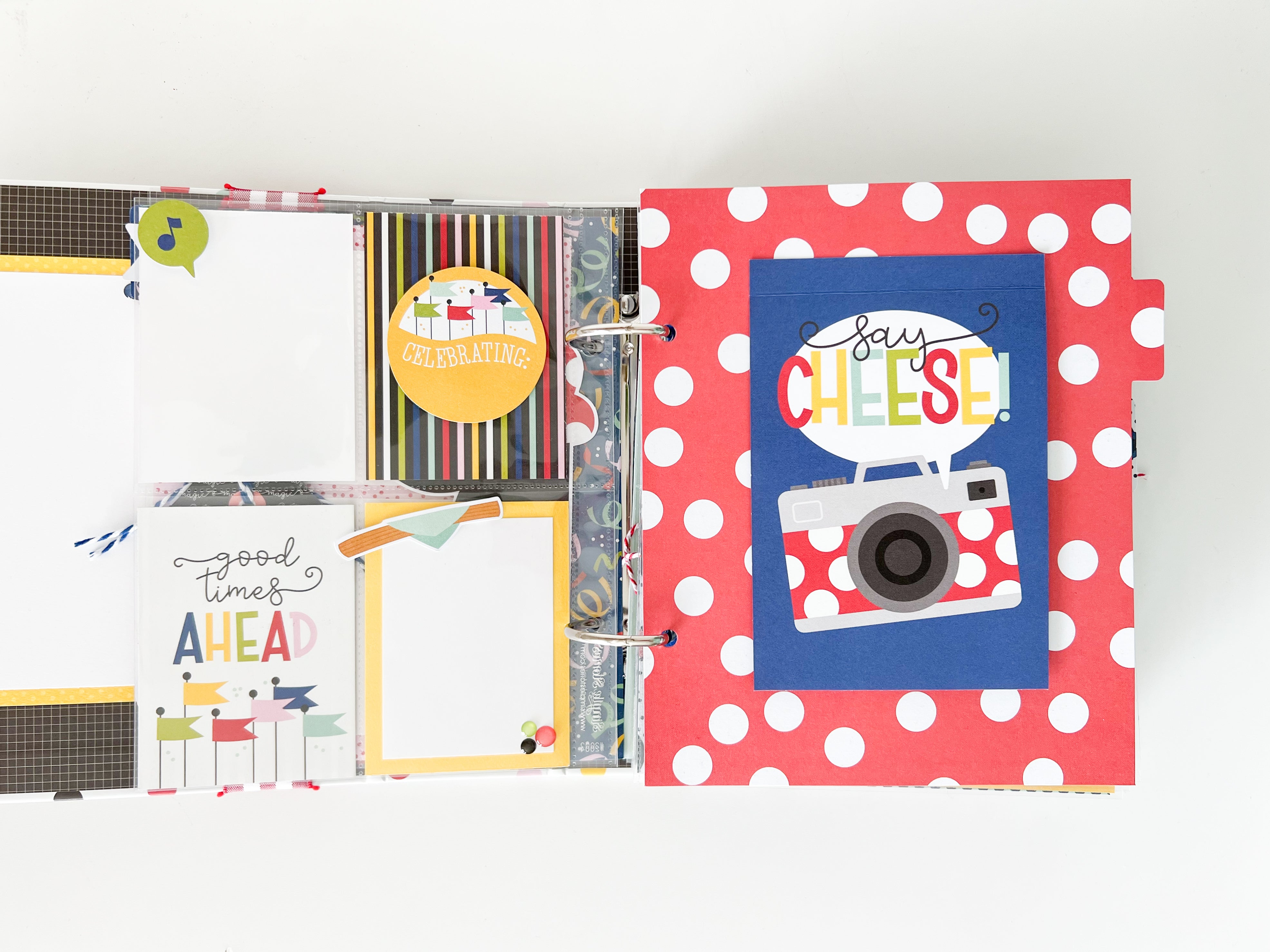 Say Cheese Magic 6x8 Snap Binder Kit