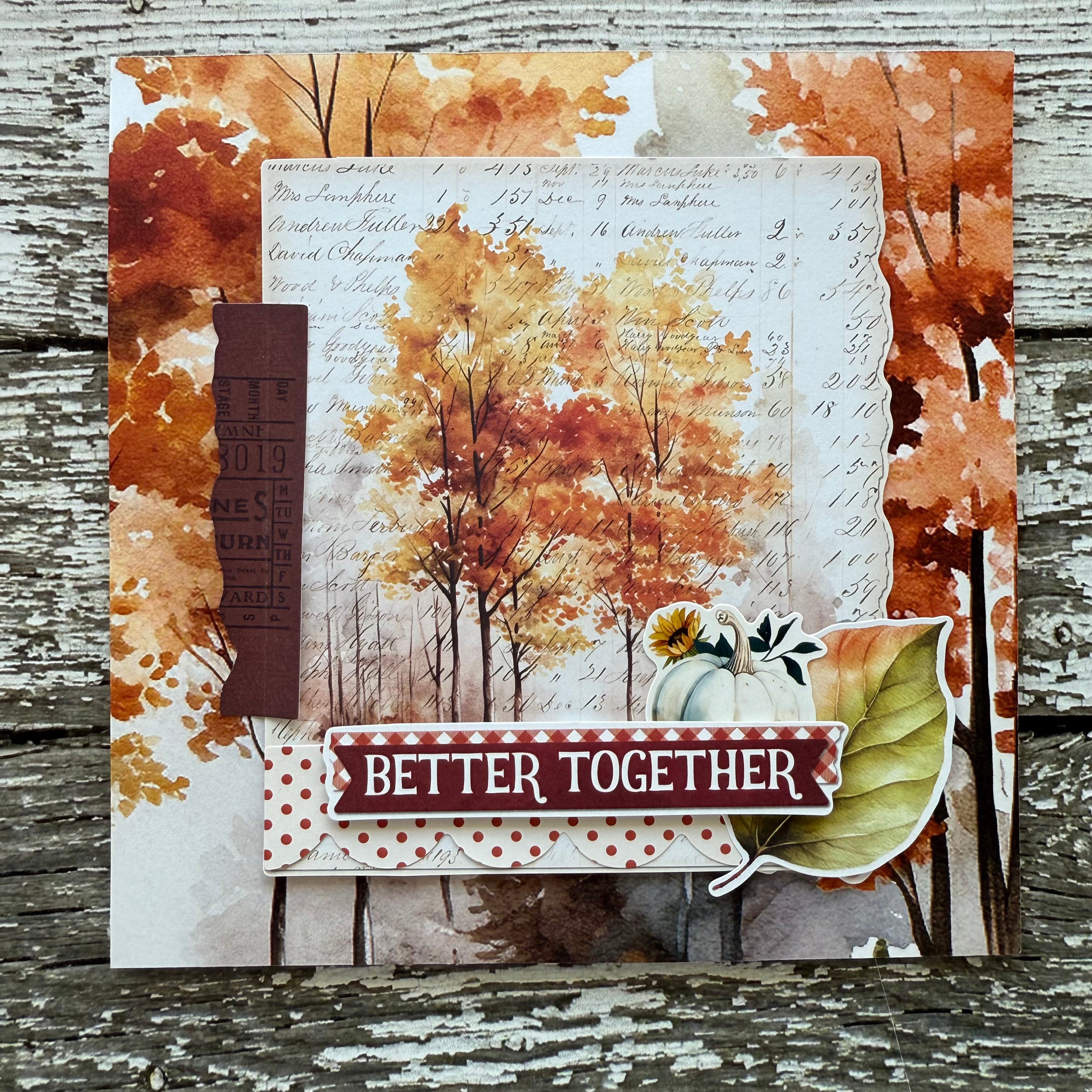 Simple Vintage Autumnš Breeze Mini Album