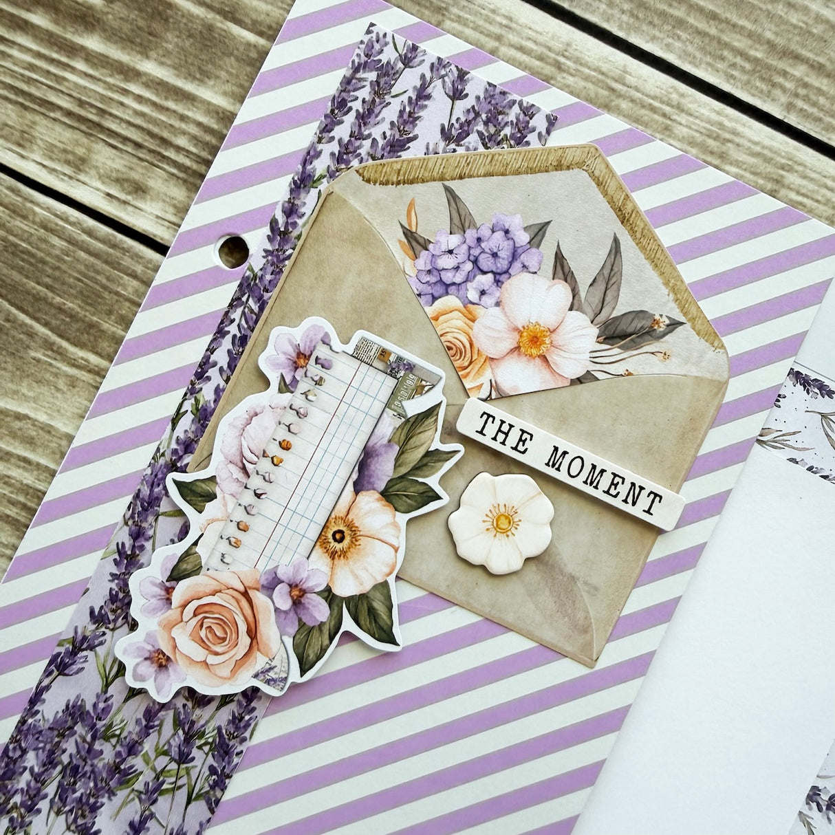 Simple Vintage Lavender Fields Mini Album ๐๐ฏ