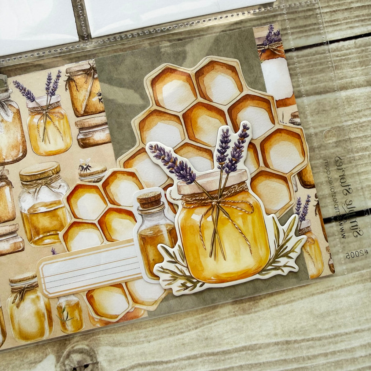 Simple Vintage Lavender Fields Mini Album ๐๐ฏ