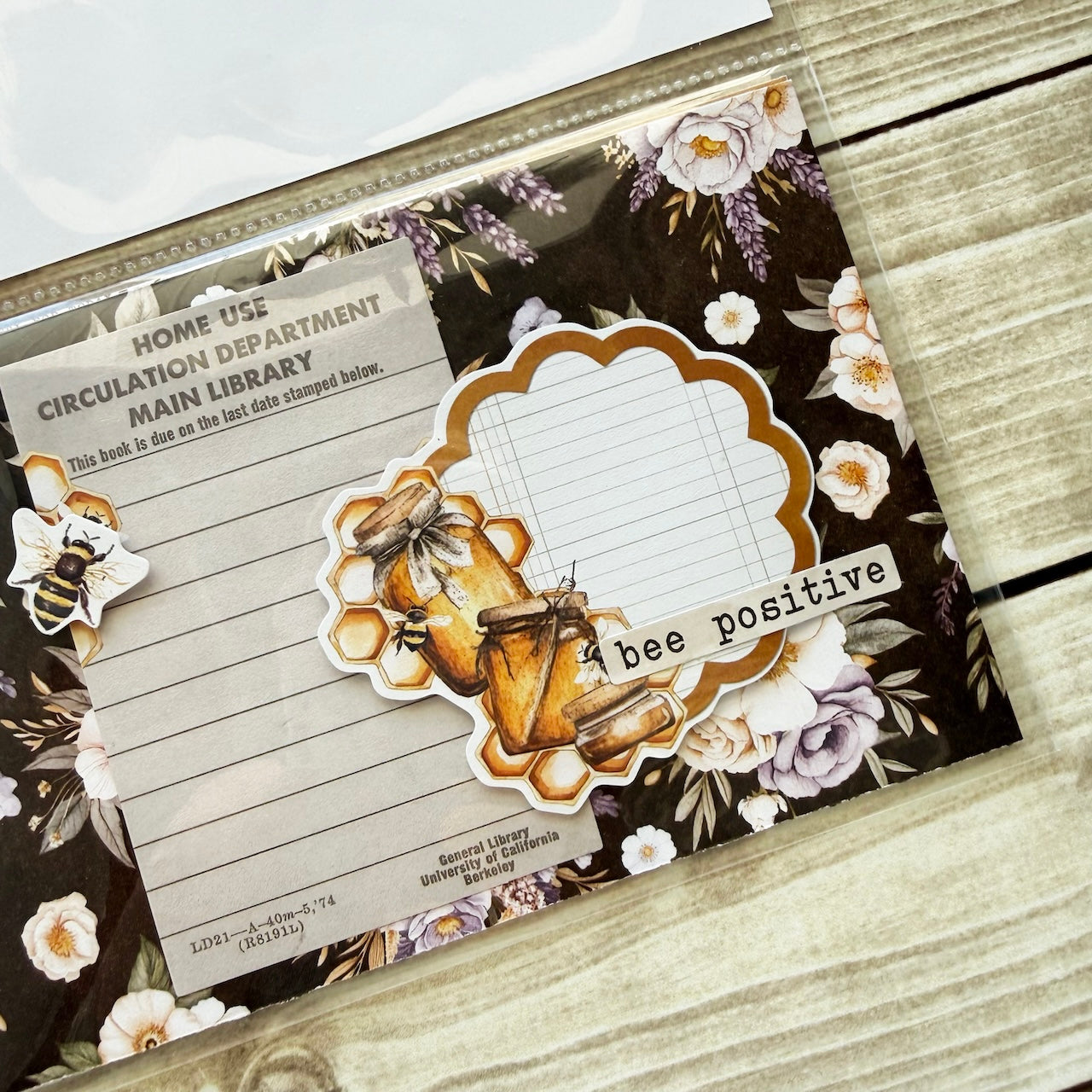 Simple Vintage Lavender Fields Mini Album 💜🍯