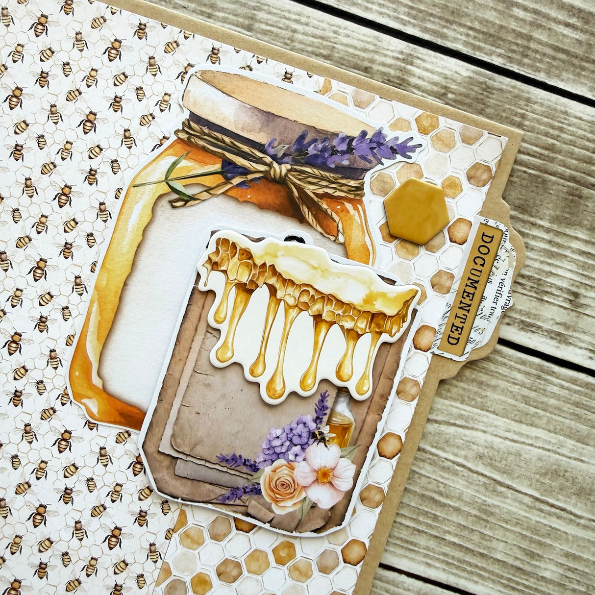 Simple Vintage Lavender Fields Mini Album ๐๐ฏ