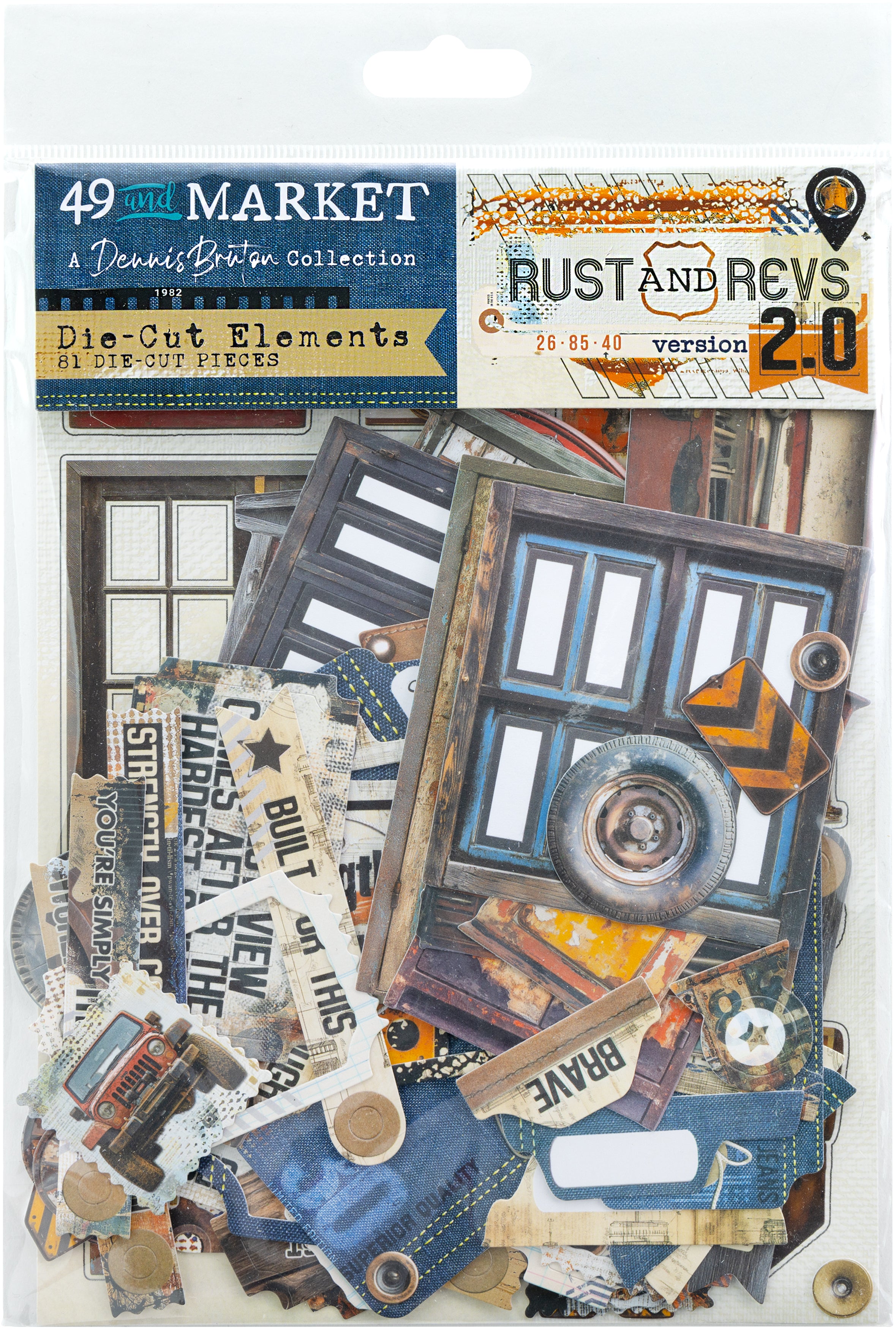 Rust & Revs 2.0 - Die Cut Elements
