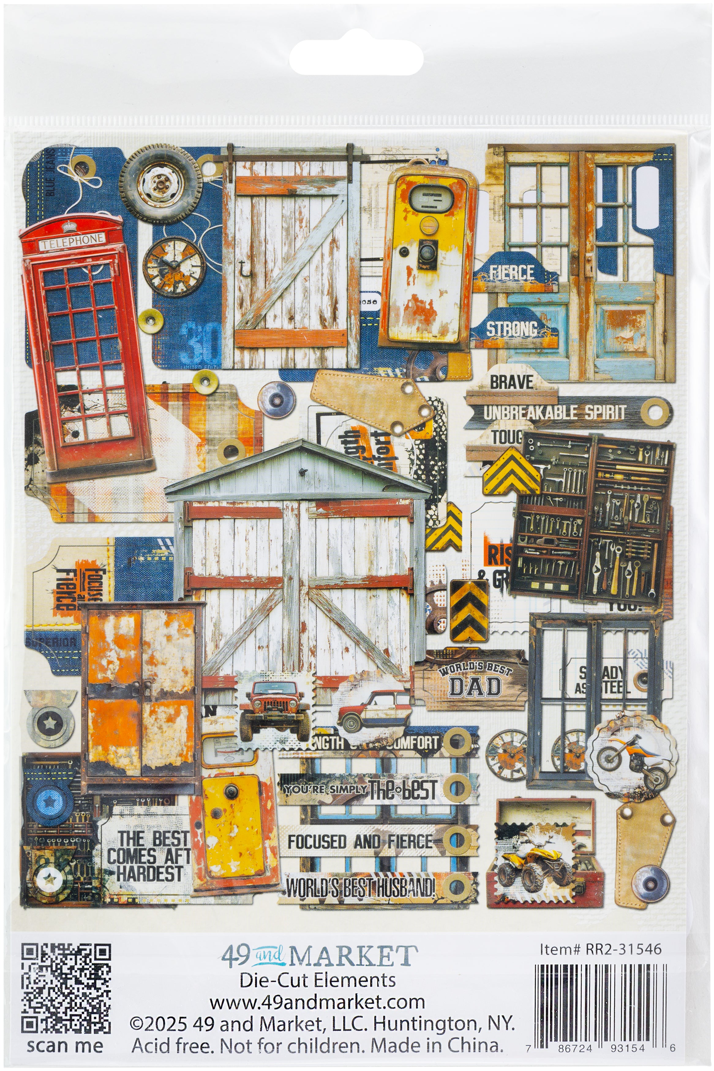 Rust & Revs 2.0 - Die Cut Elements