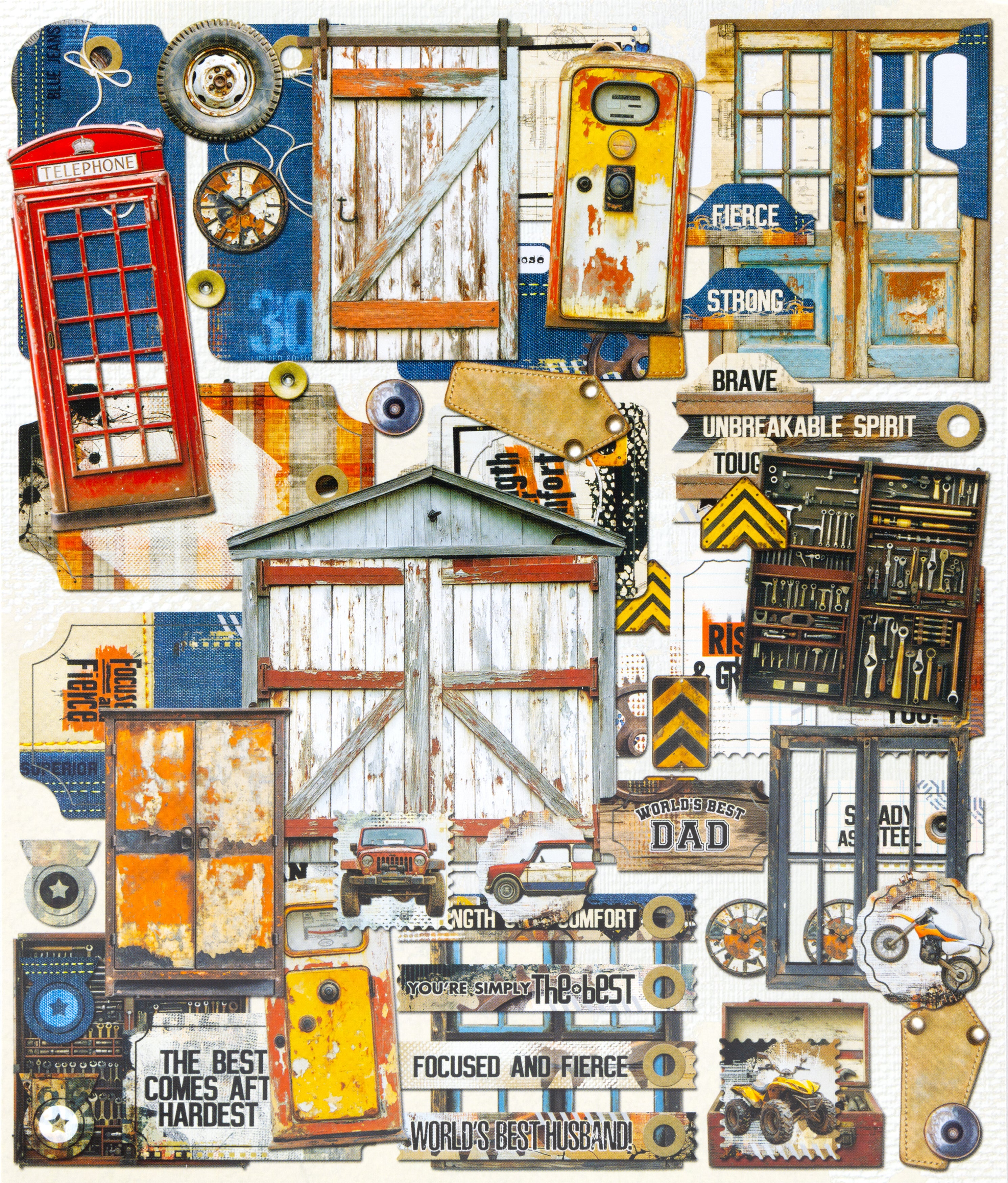 Rust & Revs 2.0 - Die Cut Elements