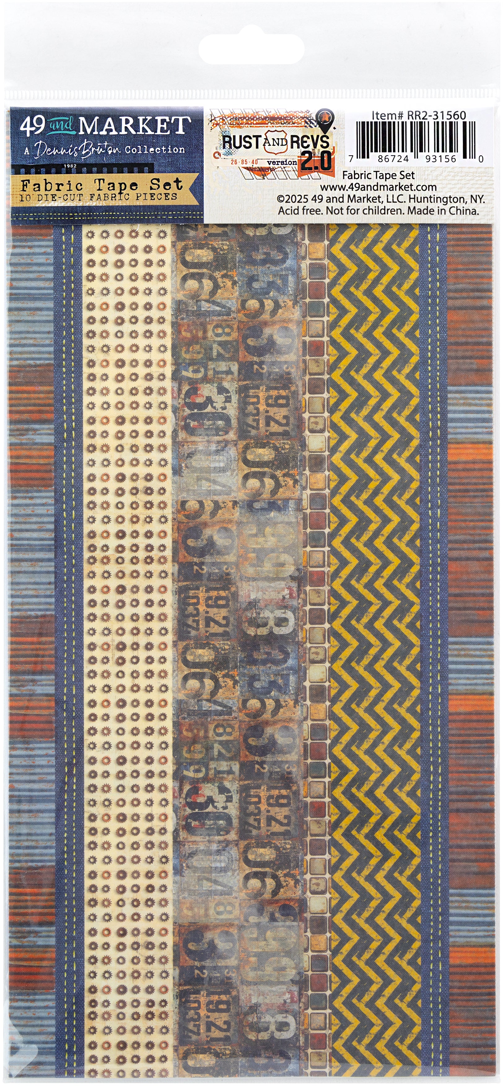 Rust & Revs 2.0 - Washi Sheets