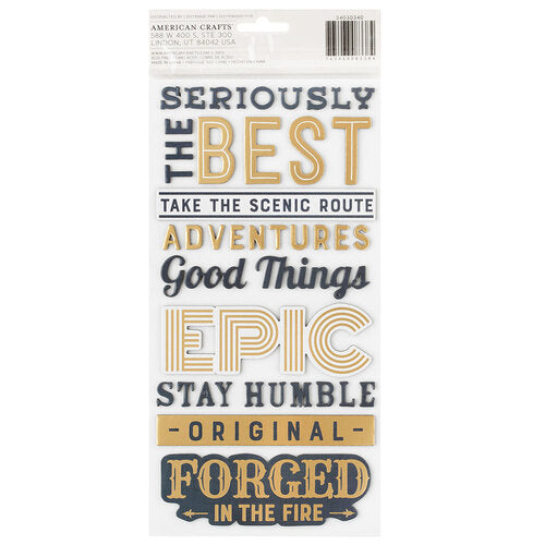 Cedar House Collection - Thickers - Phrase