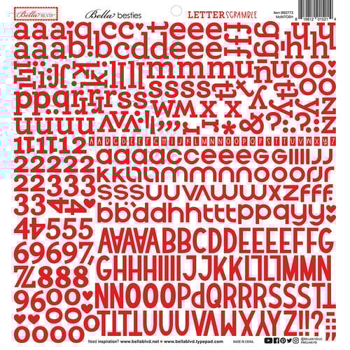 McIntosh Letter Scramble Alpha Stickers