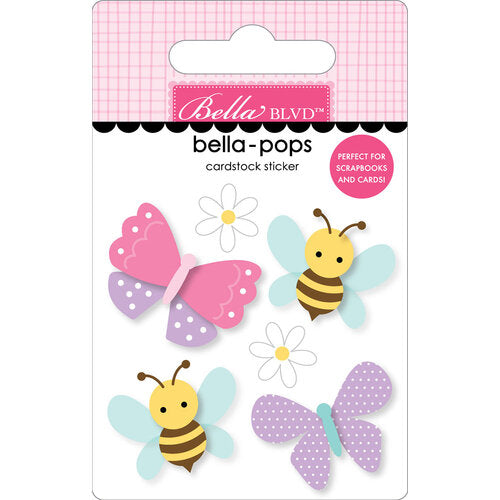Bella-Pops 3D Stickers - Fluttery