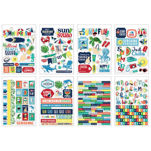 Beach Party Collection - Sticker Book