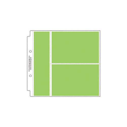 8 x 8 Storybook Album Protectors - Horizontal Photo and Recipe Card - 12 Pack