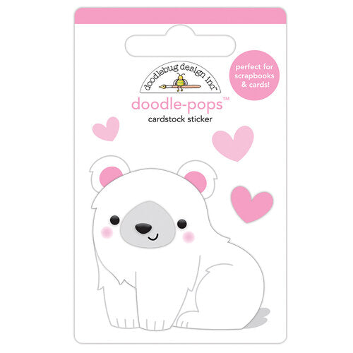 Doodle-Pops Cardstock Sticker - Polly